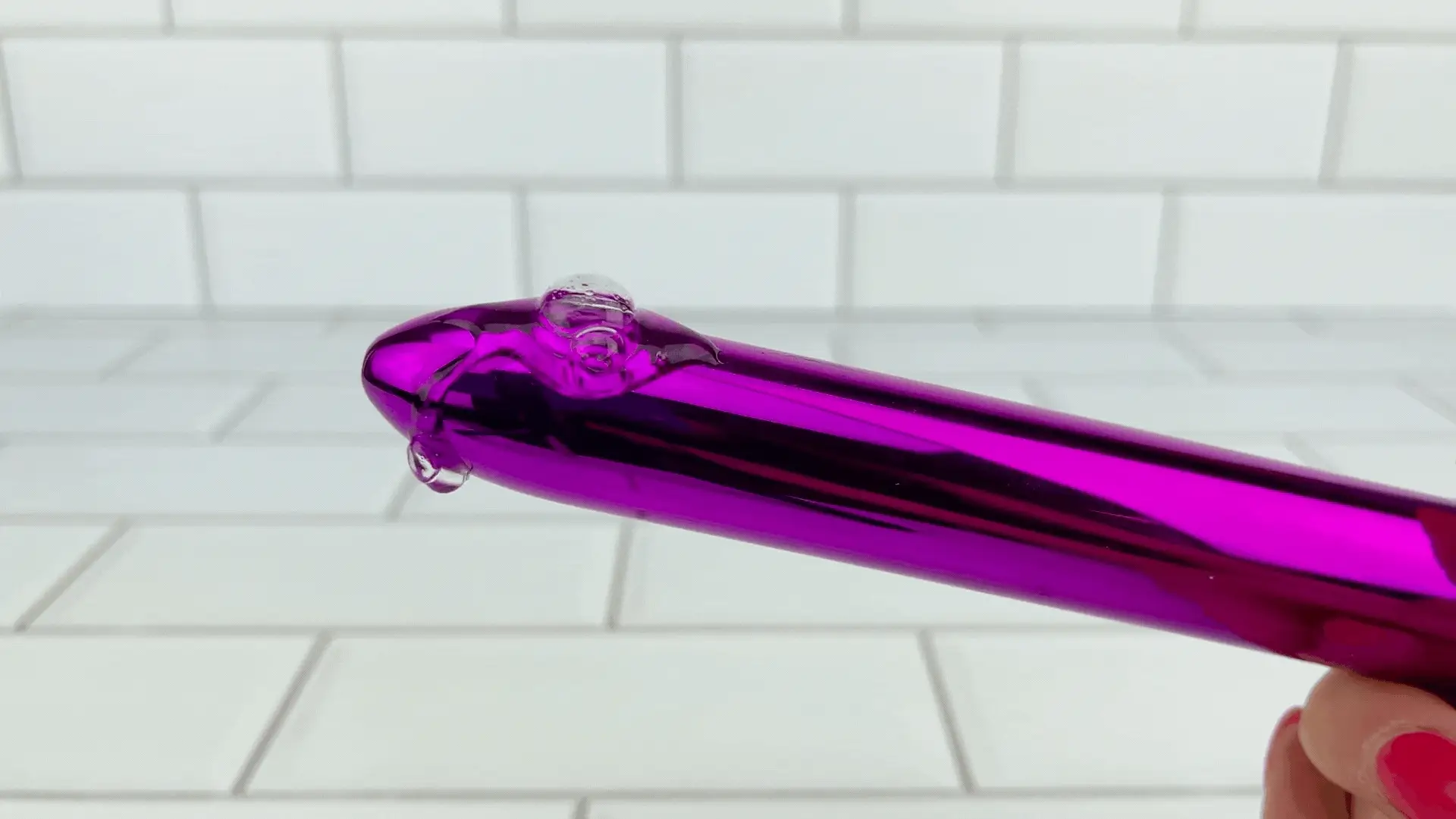 8 Inch Long Deep Penetration Vibrating Dildo for G-Spot Play
