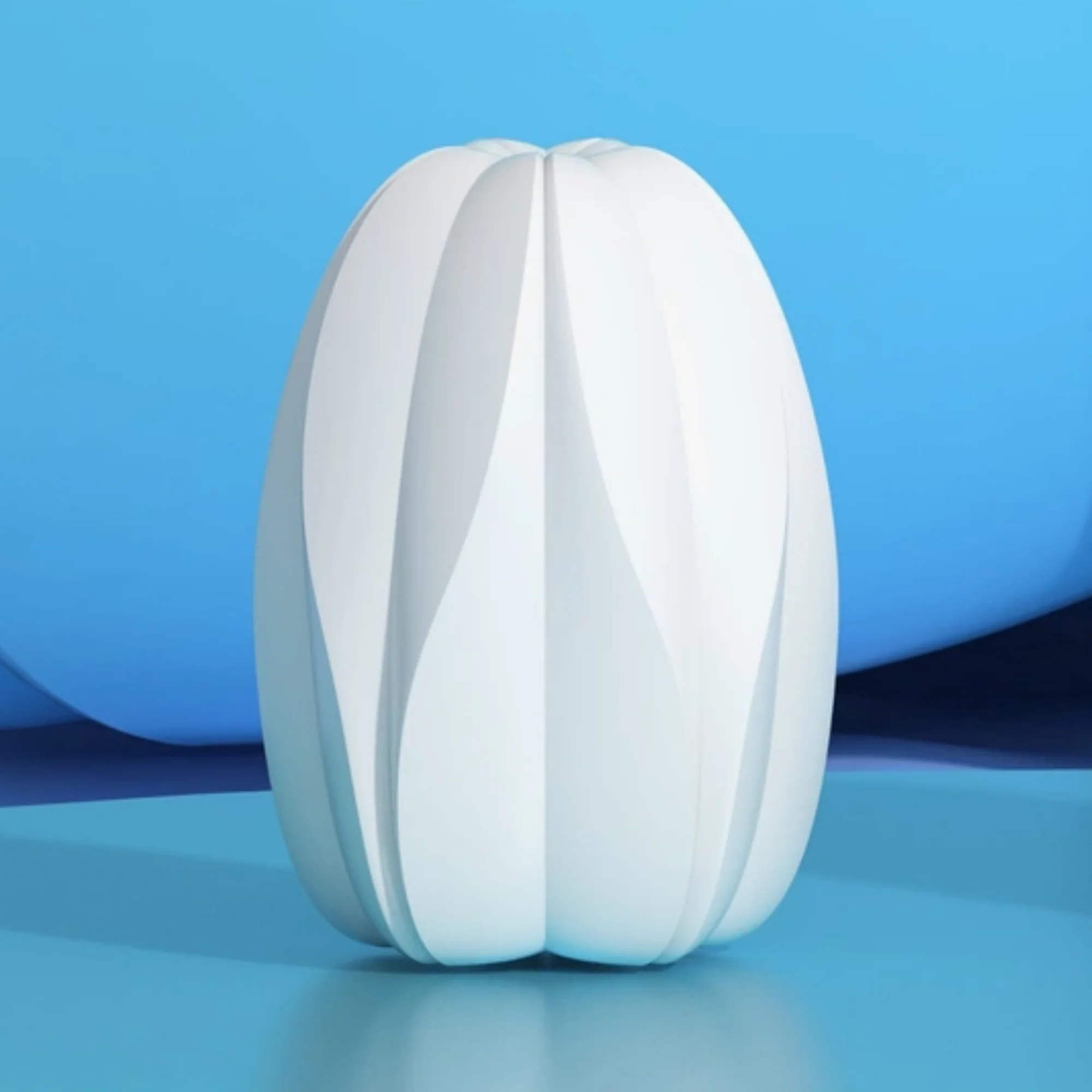 Cherry Blossom Masturbator Egg With Storage Case And Pleasure Nubs