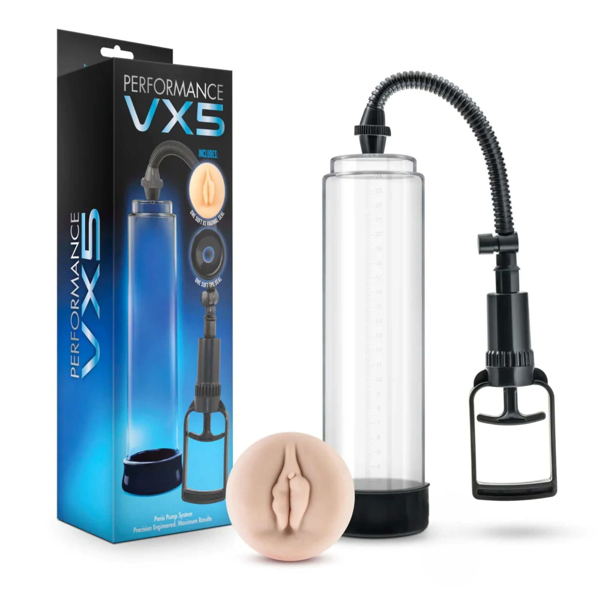 Blush Performance VX5 9 Inch Penis Pump System for Larger Sizes
