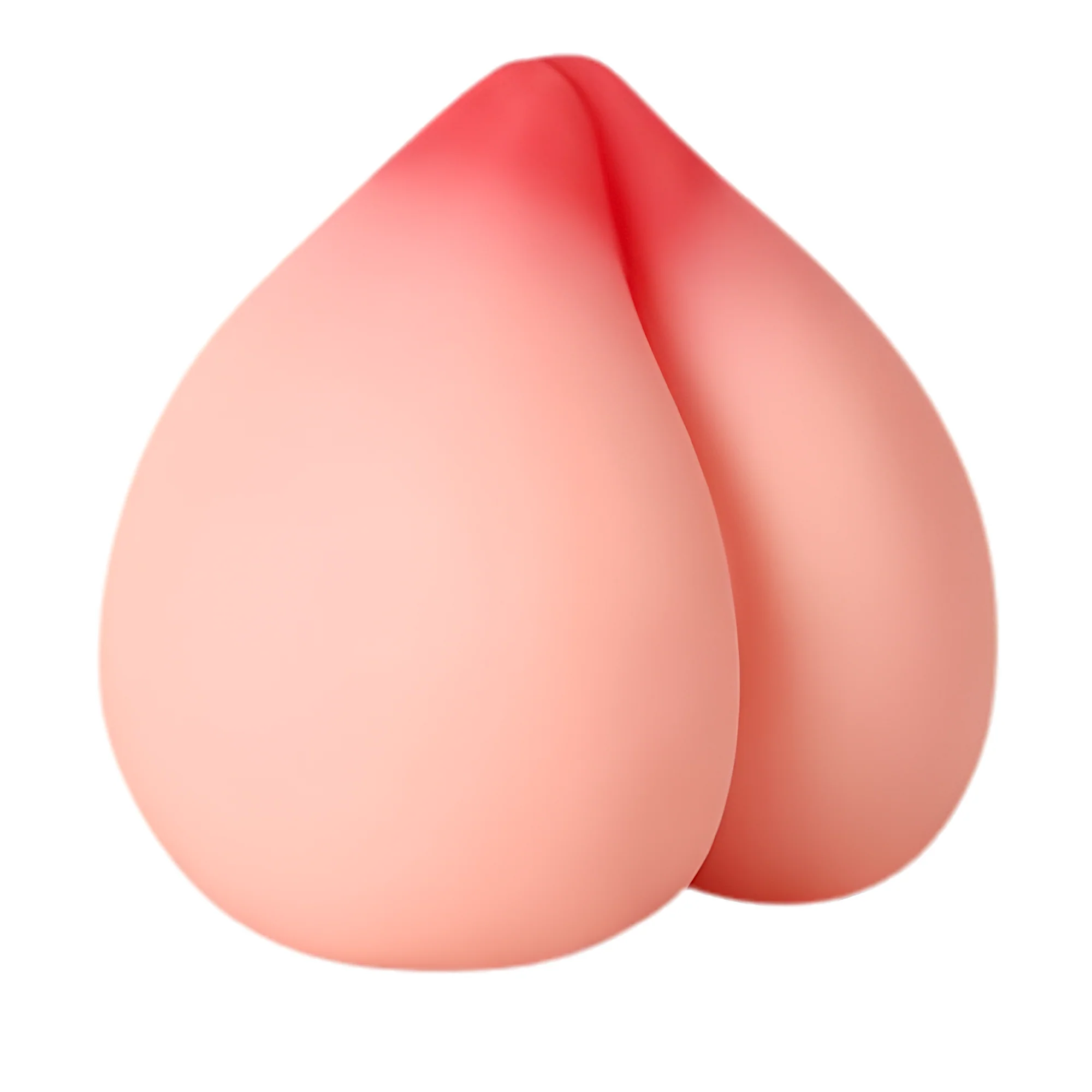 Tits & Ass Peach Masturbator With Dual POV Textured Sleeve