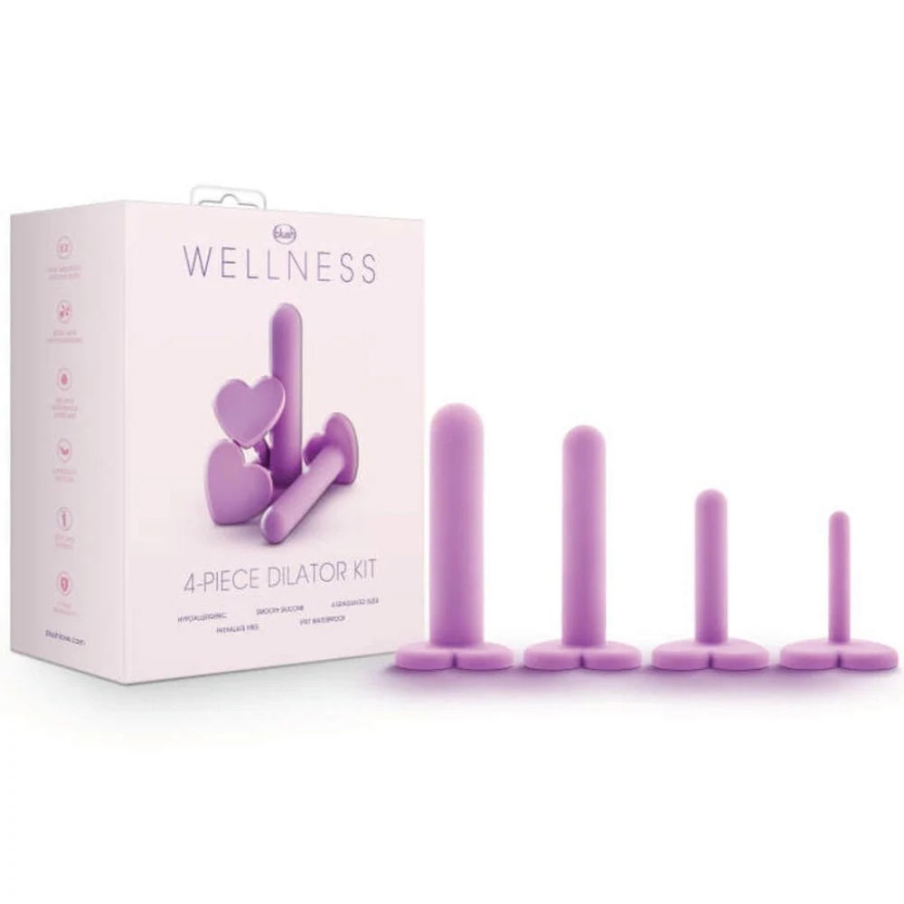 Blush Wellness Silicone Dilator Kit Set of 4 Vaginal Dilators