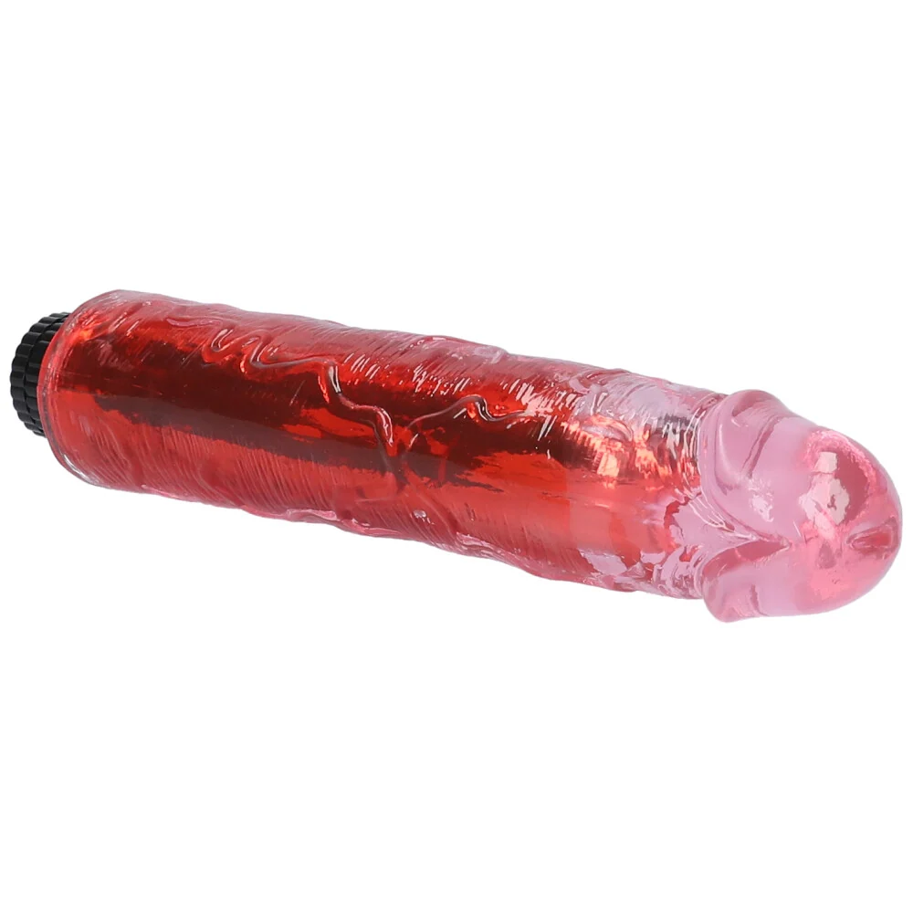 8 Inch Long Deep Penetration Vibrating Dildo for G-Spot Play