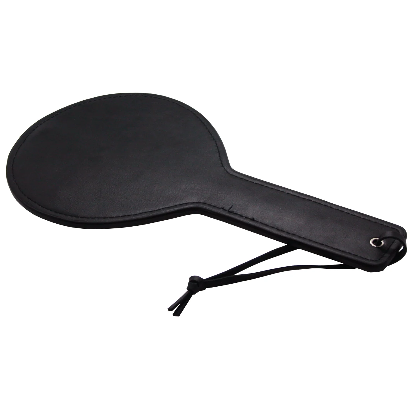 Leather Spiked Spanking Paddle with Two-Sided Design for Kinky Couples