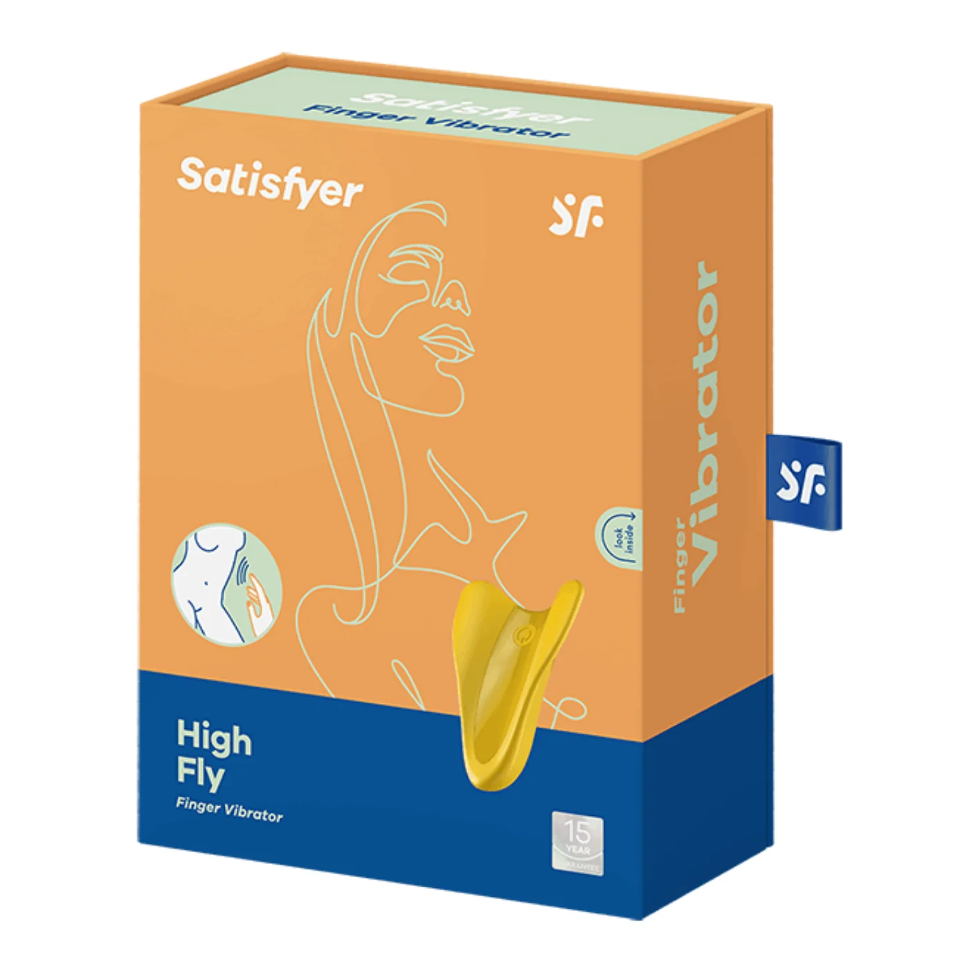Satisfyer High Fly 指套振动器 用于外部快感