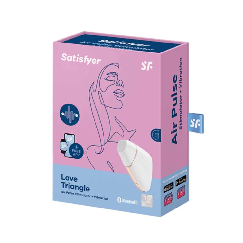 Satisfyer Love Triangle 气流脉冲振动器 支持App控制