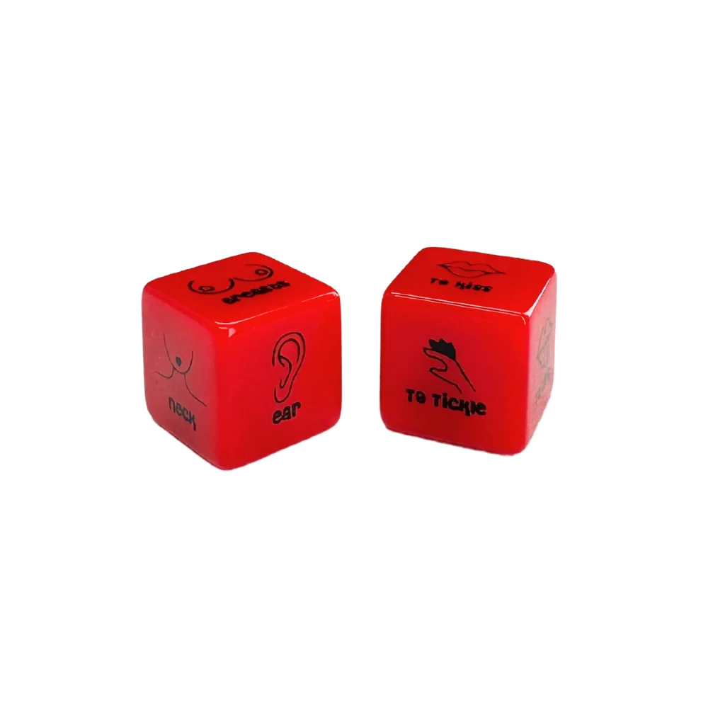 Kinky Foreplay Dice Game with Two Dice for Couples