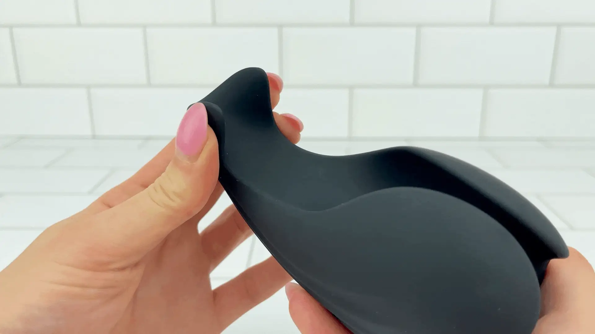 Flexible Silicone Cock Sleeve with Thumping F-Spot Tip