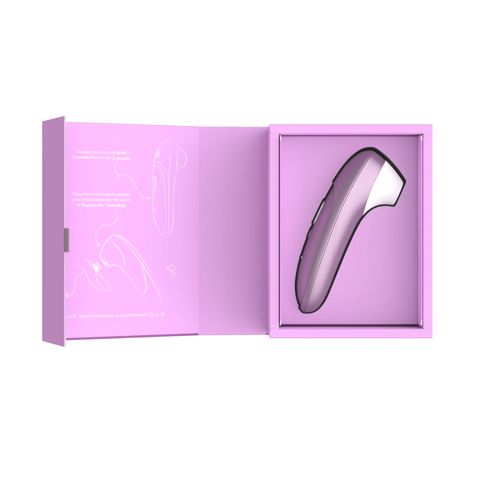 Womanizer Pro Rechargeable Silicone Air Pulse Clit Stimulator