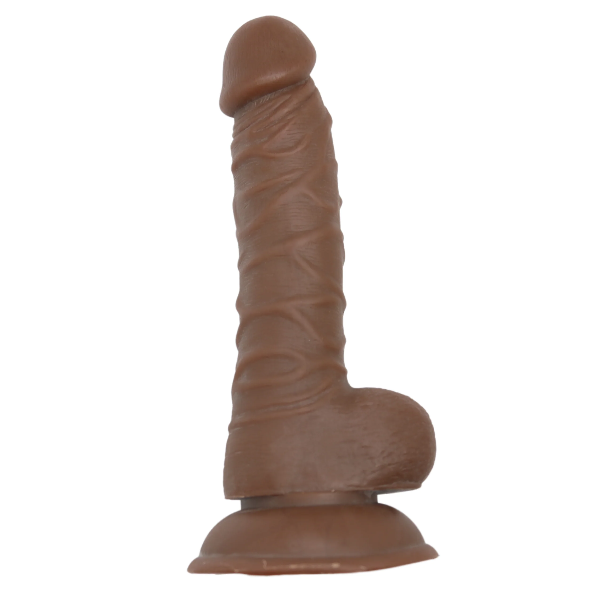 7 Inch 超仿真纹理吸盘假阳具