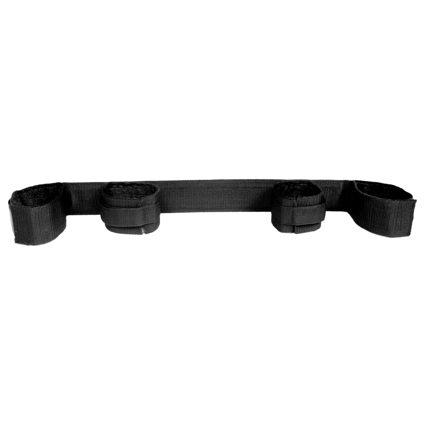 Bondage Position Spreader Bar With Faux Fur Cuffs