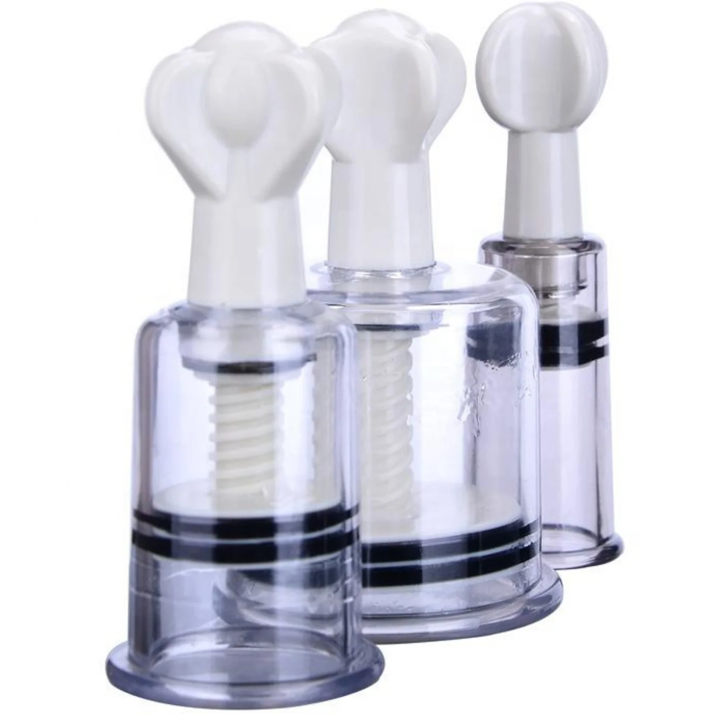 Easy Twist Nipple Sucker in Three Sizes for Nipple Play