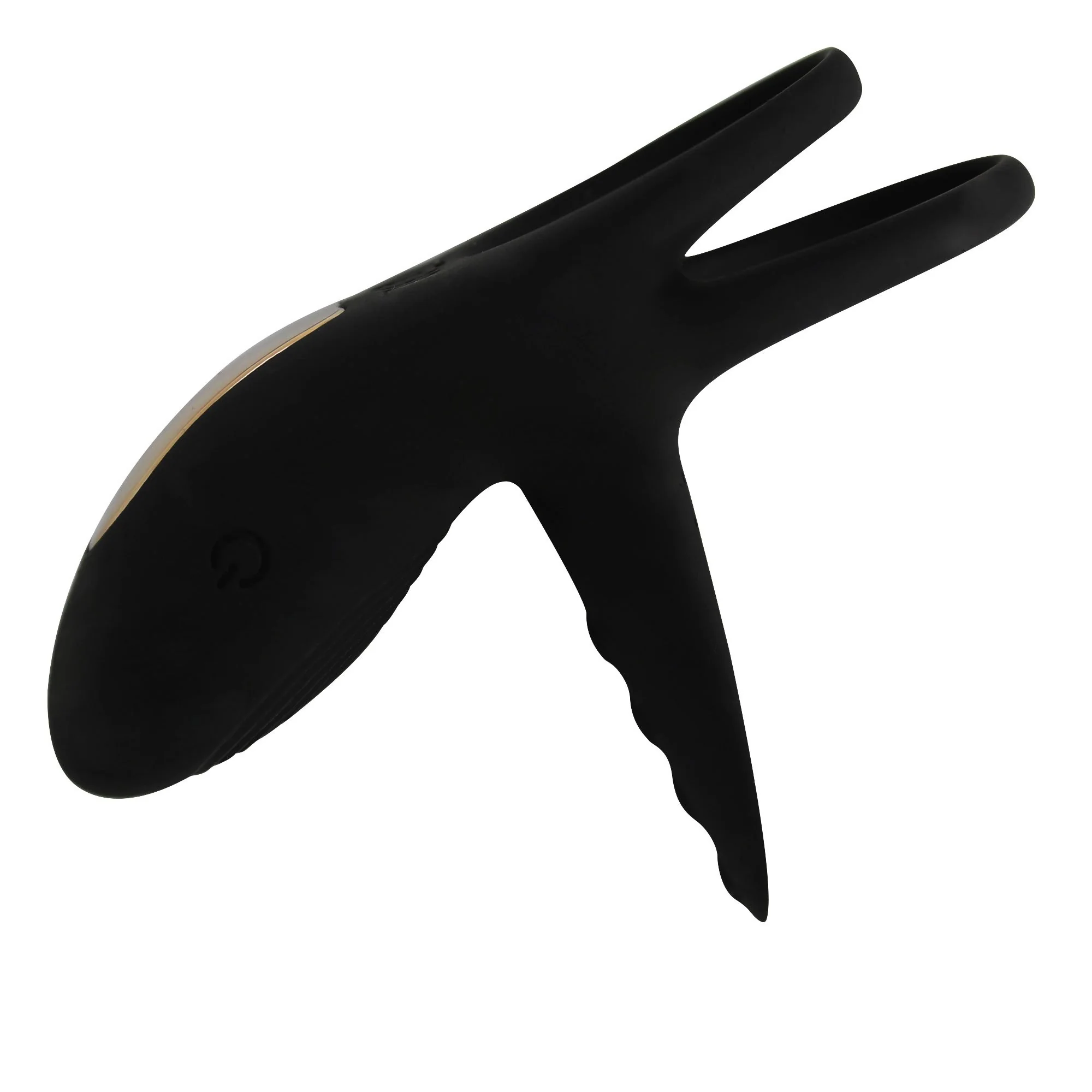 Wireless Clit Teasing Dual Erection Enhancing Ring with 10 Vibration Modes