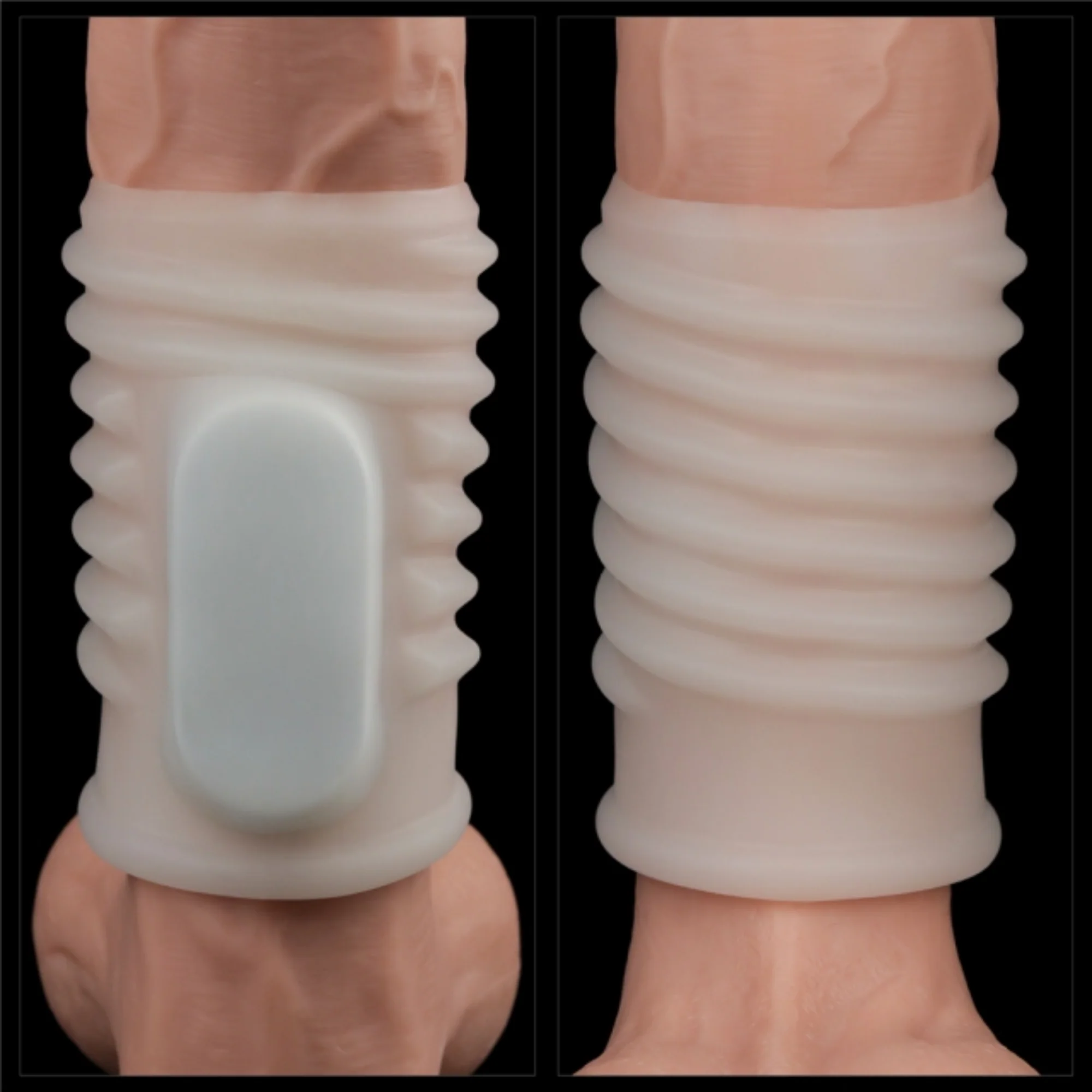Spiral Vibrating Knights Ring