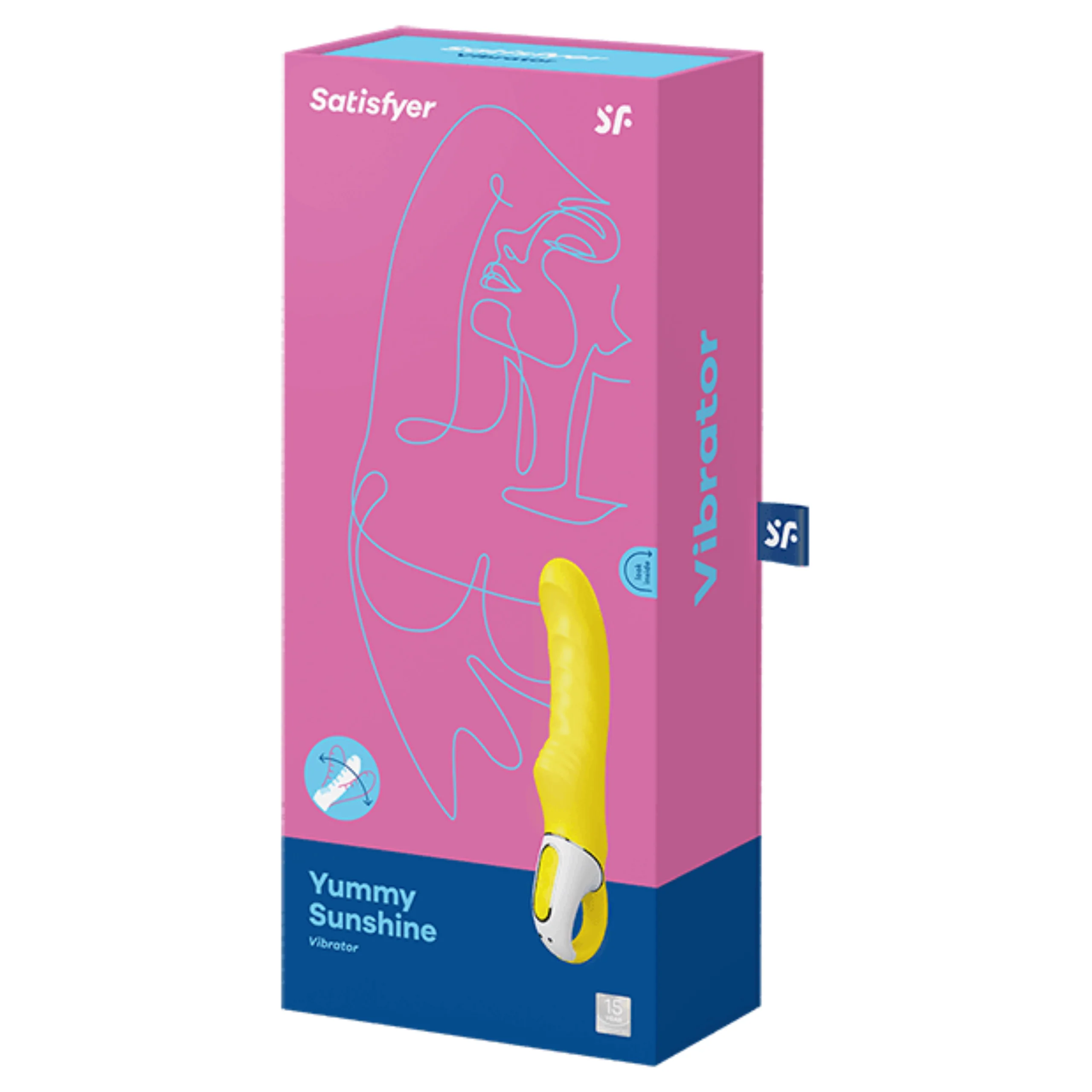 Satisfyer Yummy Sunshine 防水G点振动器