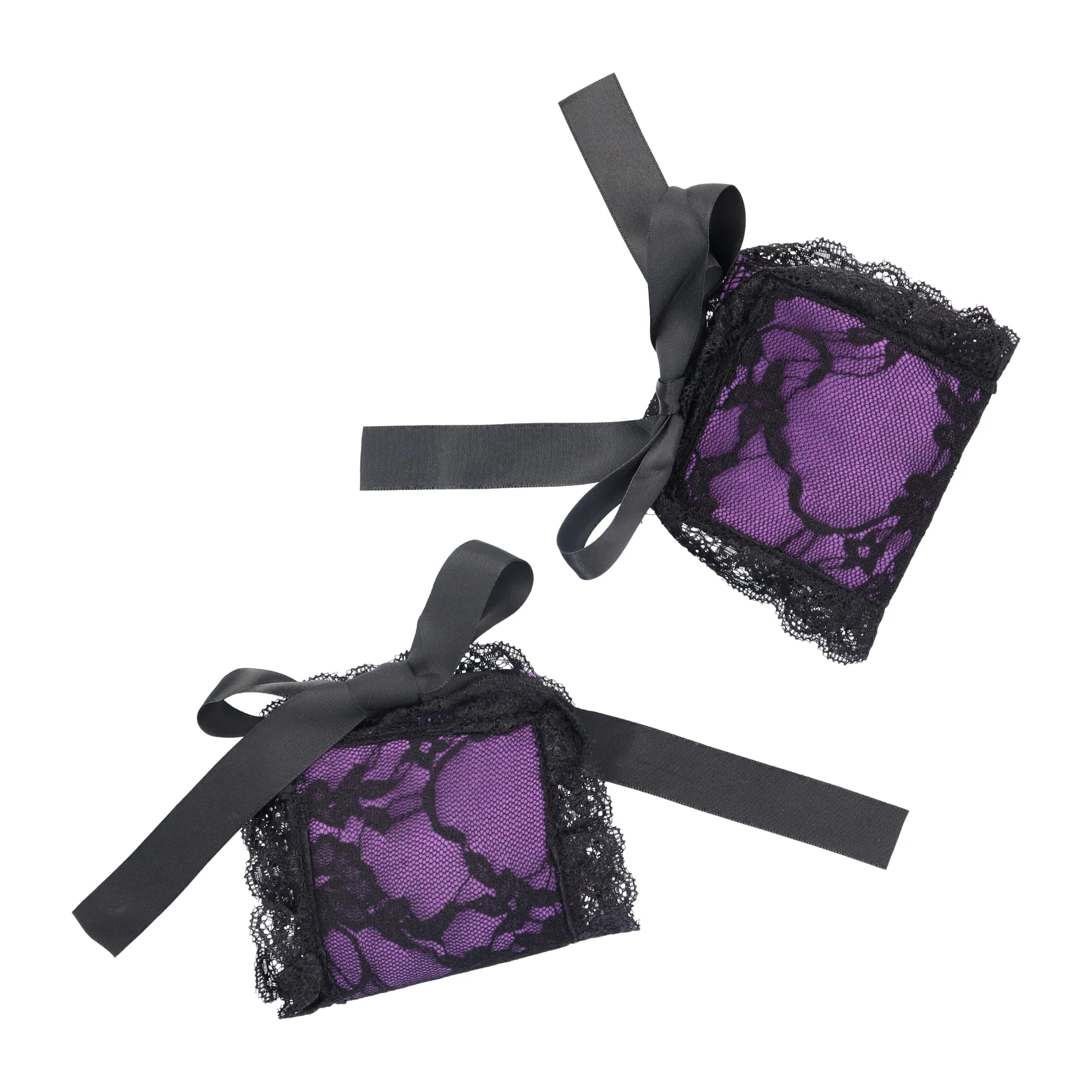 Sexy Lace Blindfold and Cuff Set for Sensory Play