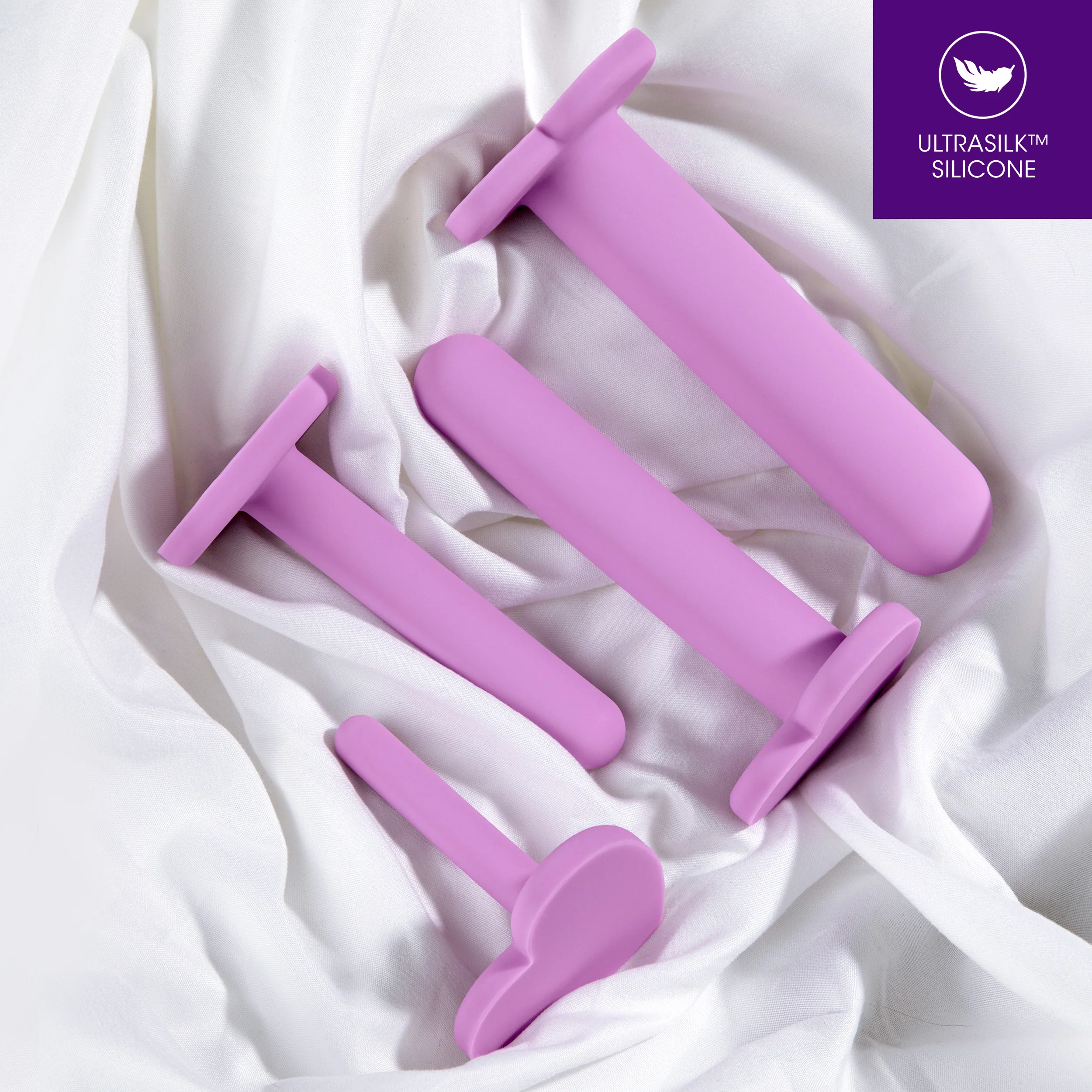 Blush Wellness Silicone Dilator Kit Set of 4 Vaginal Dilators