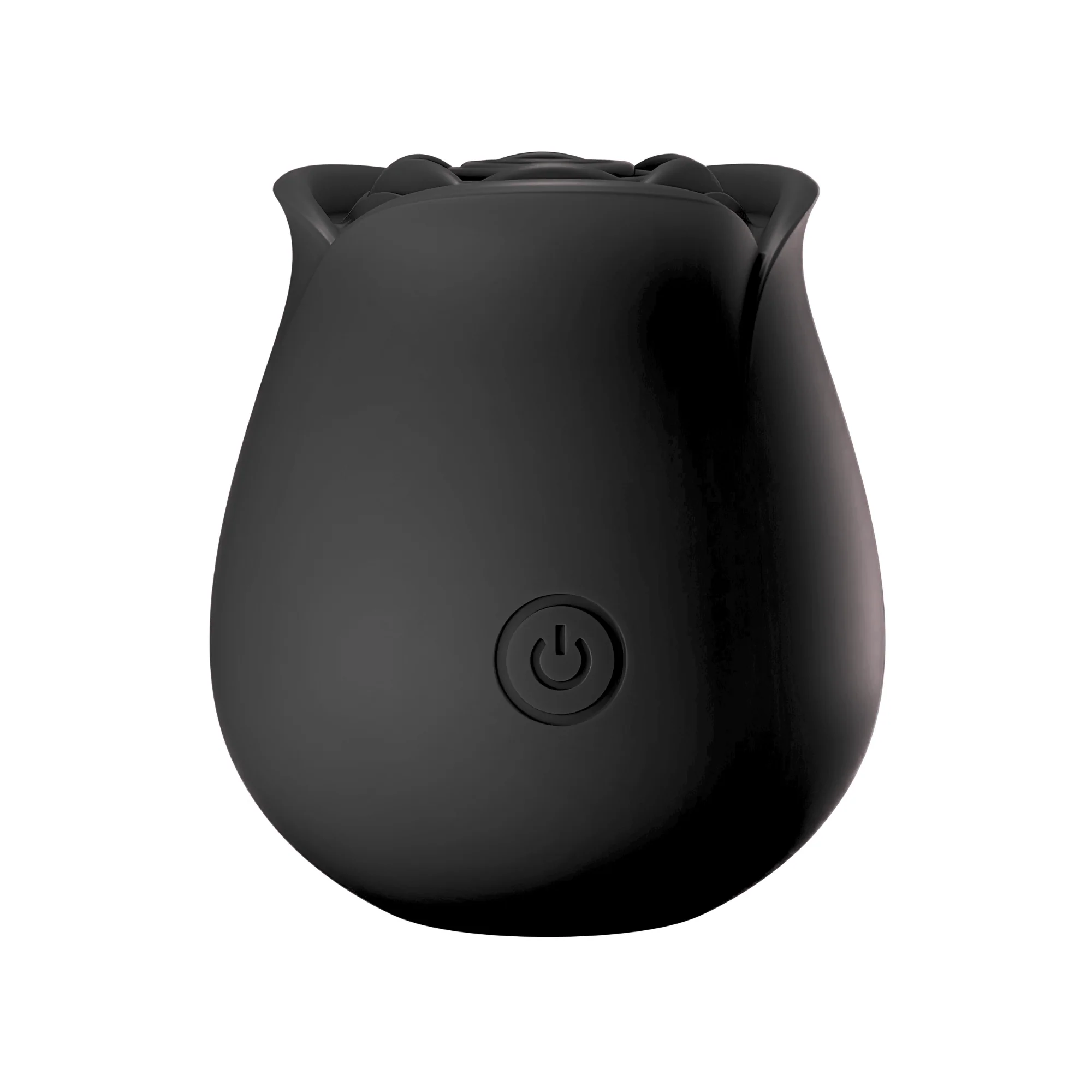 #1 Selling Rose Sex Toy Air Pulse Stimulator in Black