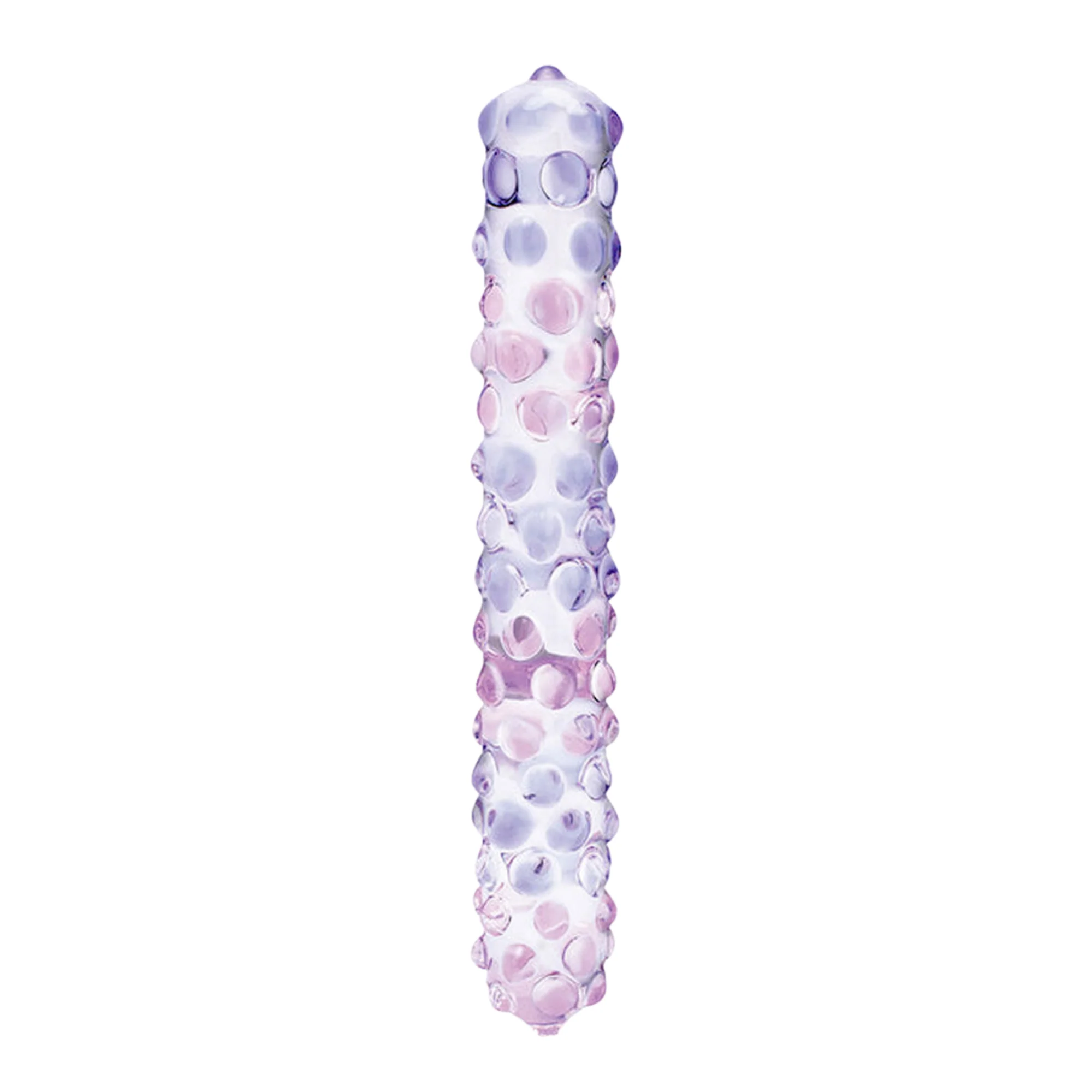 Iris Indulgence Nubby Glass G-Spot Dildo by Pink B.O.B.