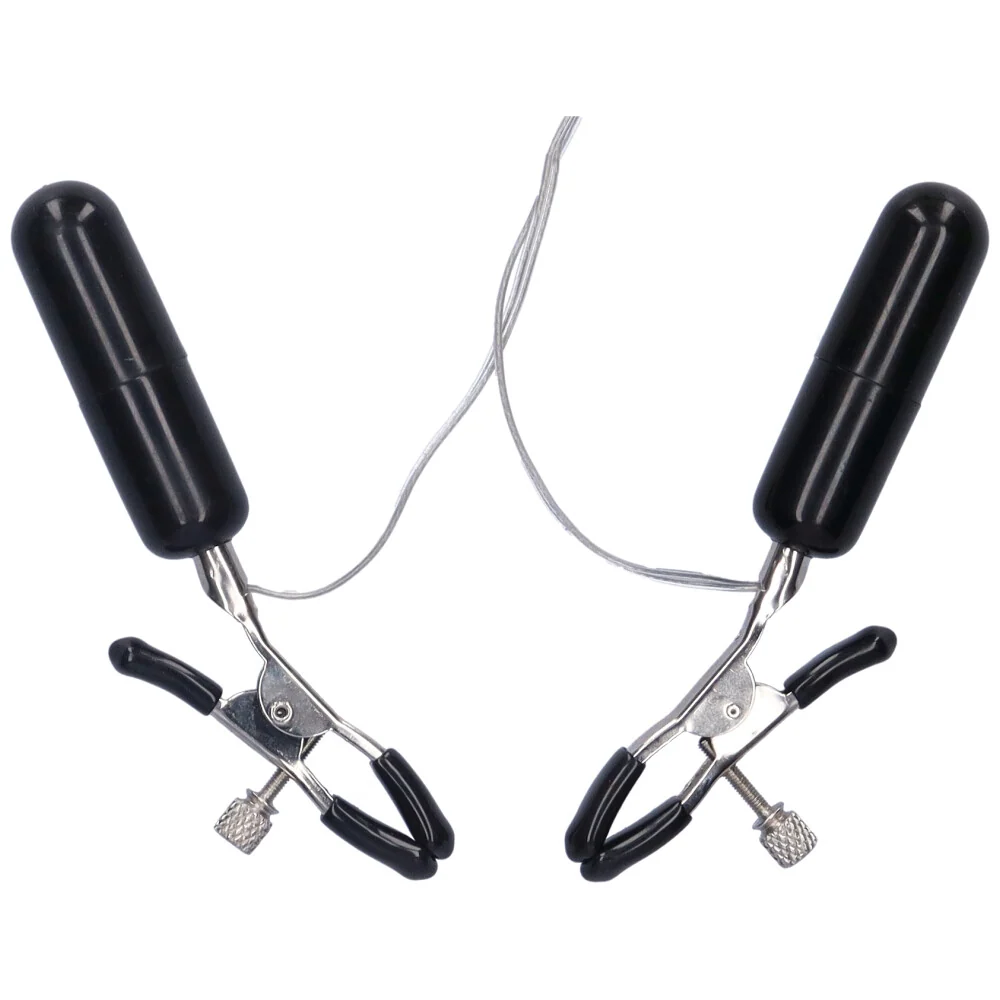 Vibrating Alligator Nipple Clamps with Seven Vibration Modes