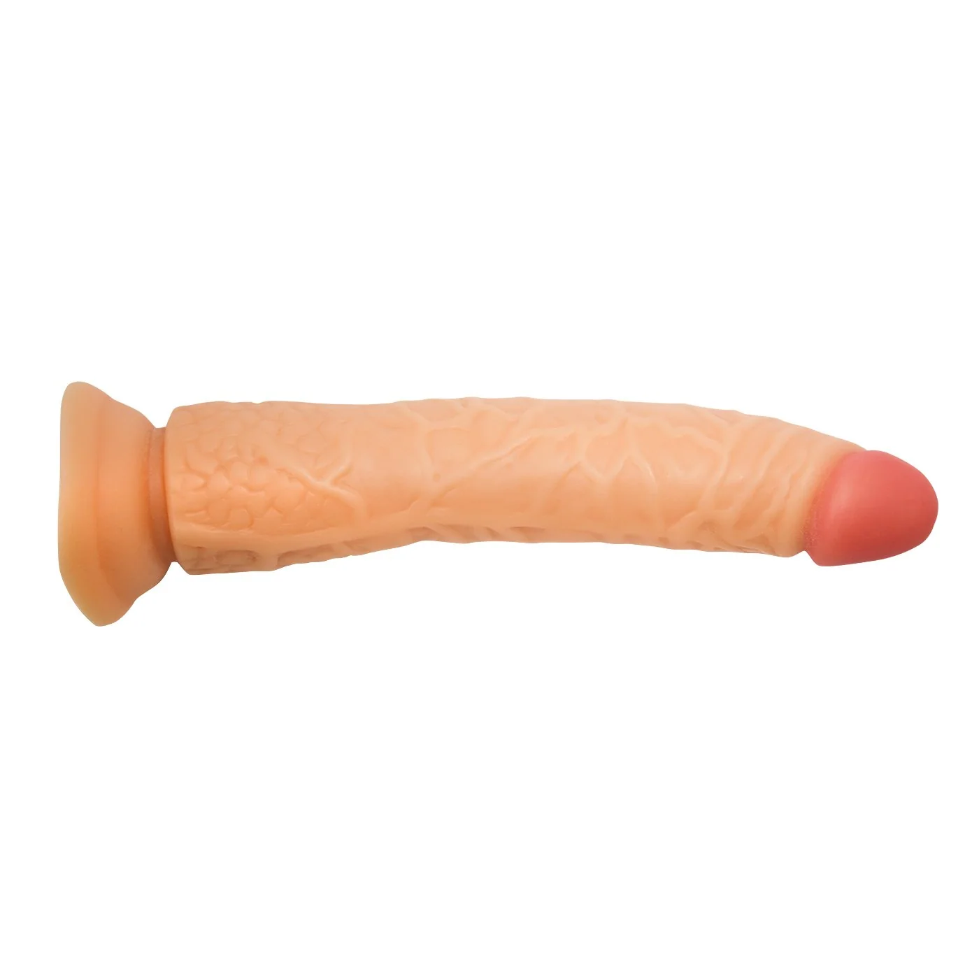 超逼真 8.5 Inch 吸盘假阳具，适合免手玩法