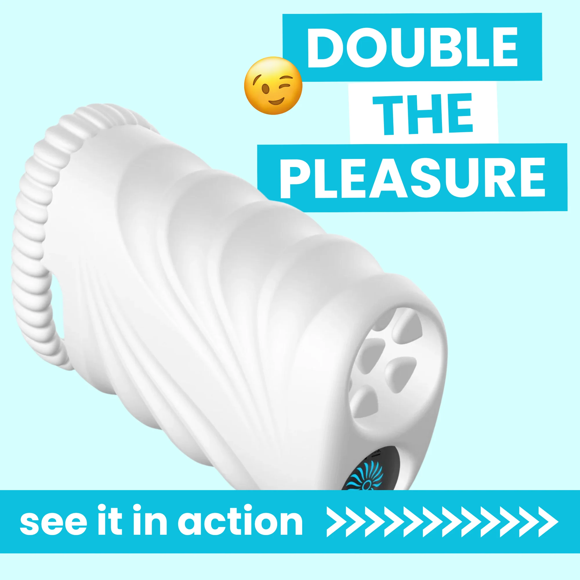 Soft Dual Chamber Bullet Stroker with Removable Vibrating Bullet
