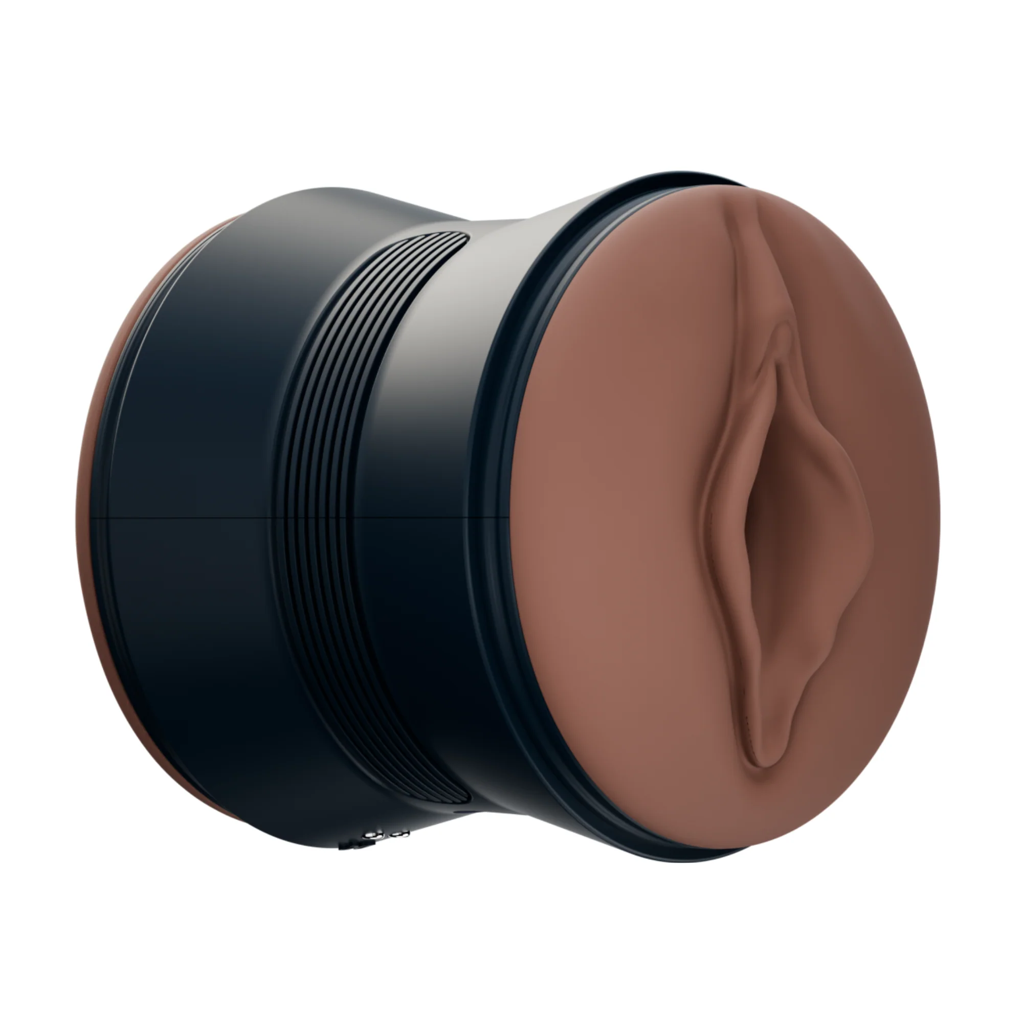 双端振动自慰器，带阴道和口部开口