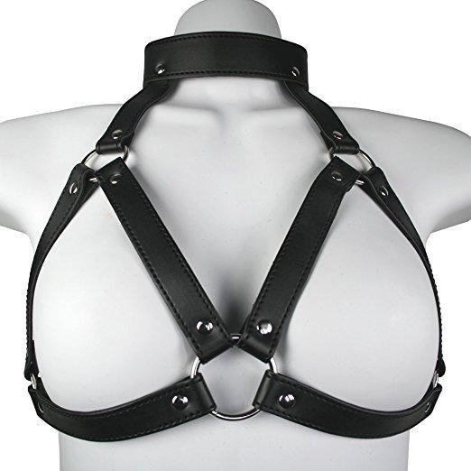 Harness with Gag & Nipple Clamps Set for Small to Medium Bodies