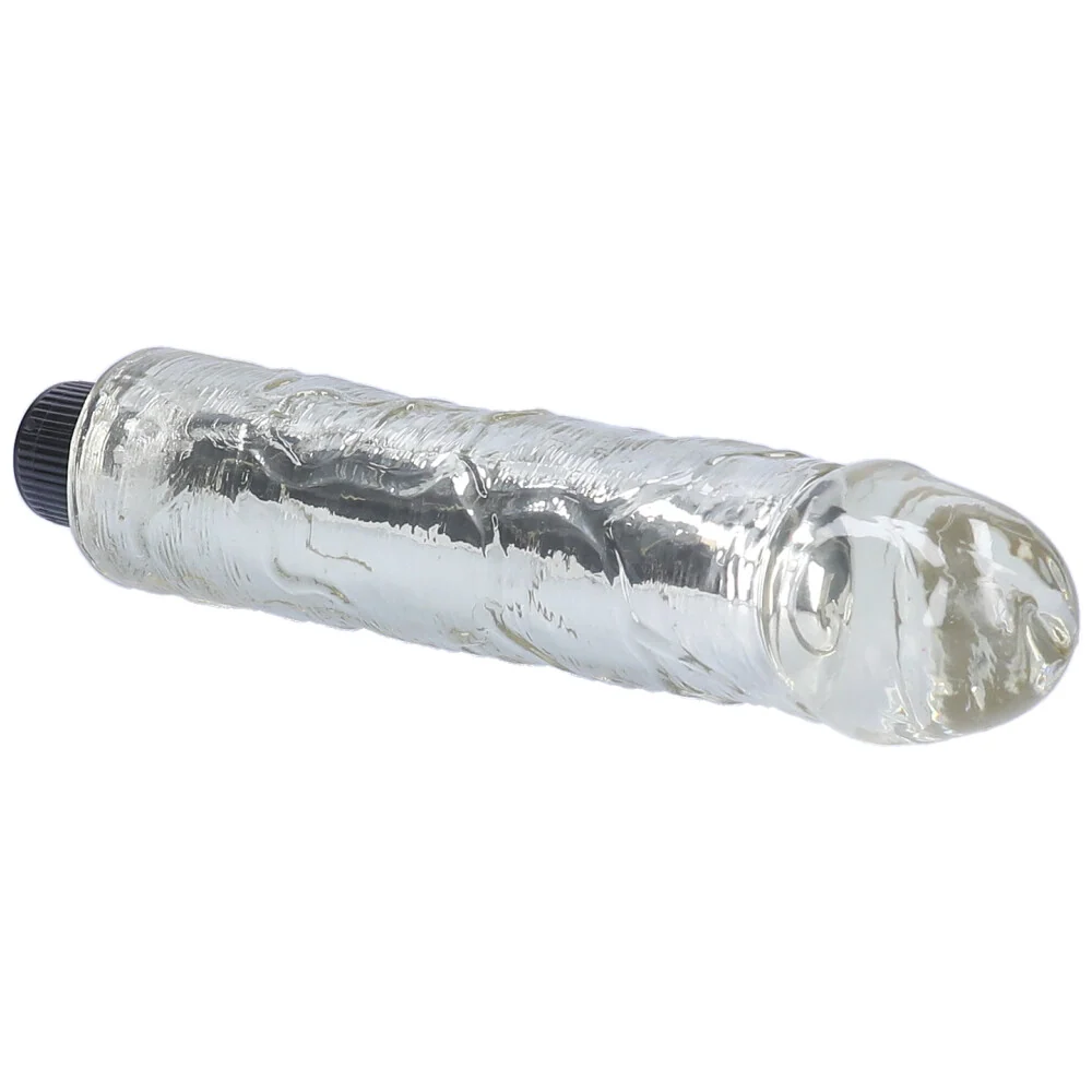 8 Inch Long Deep Penetration Vibrating Dildo for G-Spot Play
