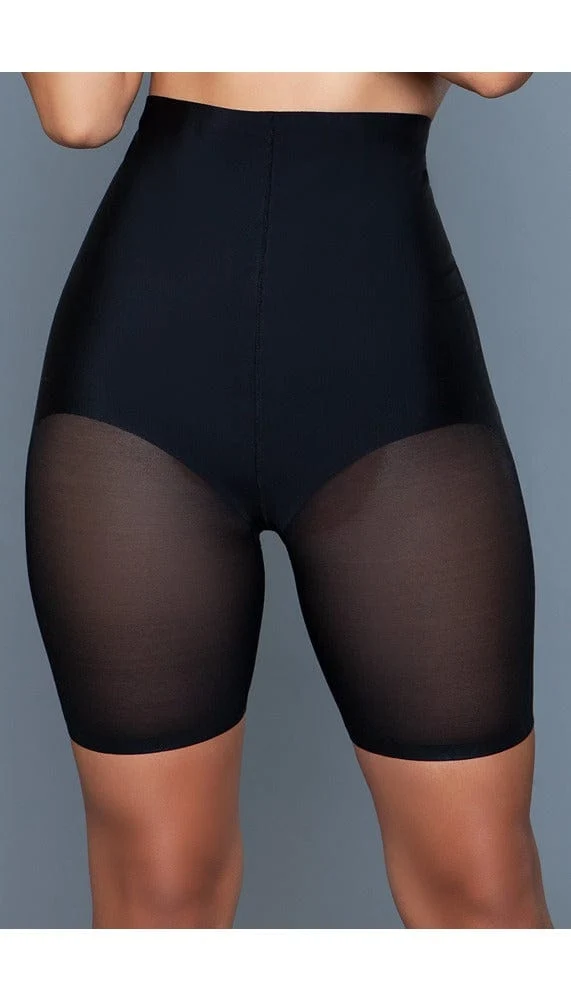 BeWicked Suit Your Waist High-Waist Boyshort with Sheer Rear Panels