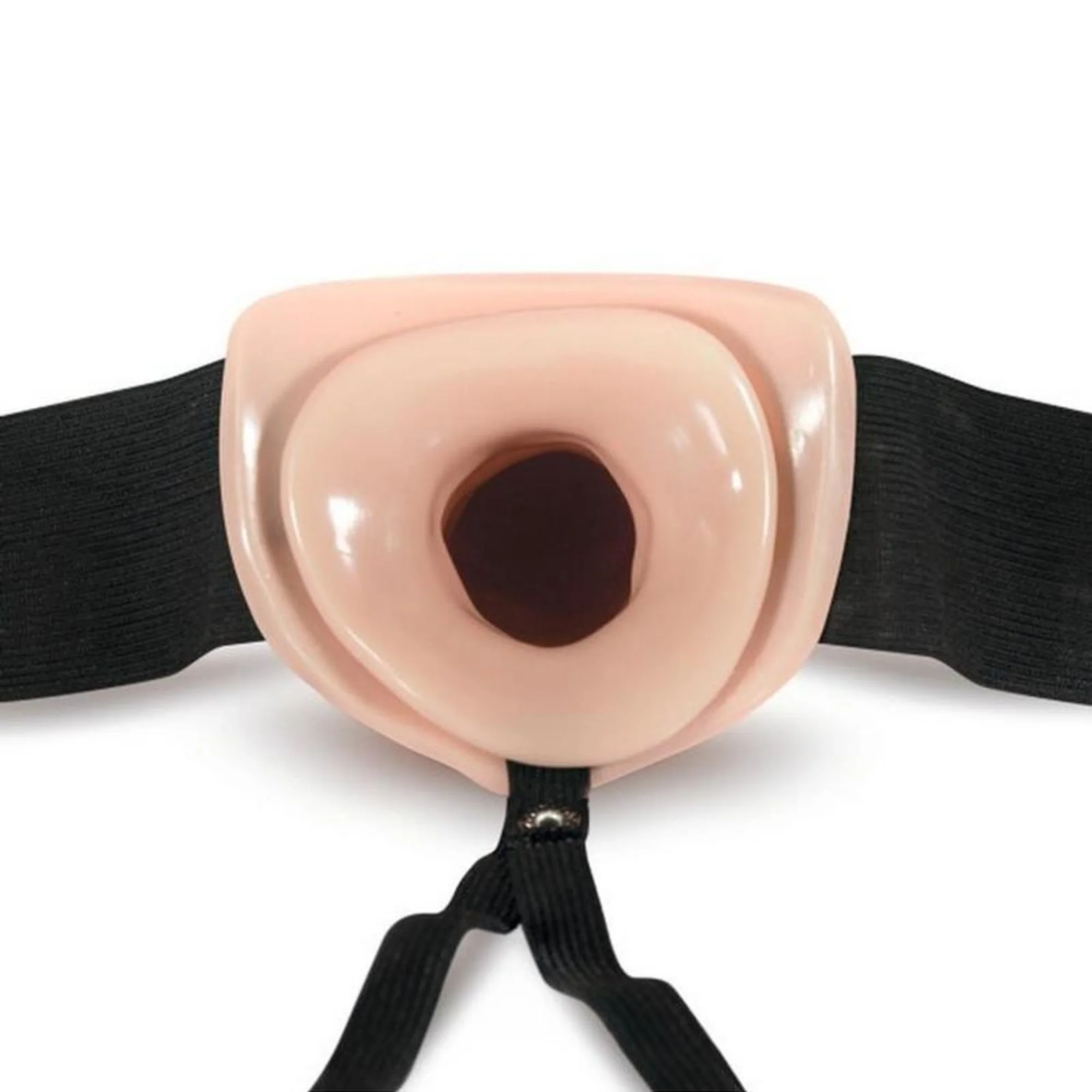 Dr. Skin Hollow Strap-On with 6 Inch Dildo for Couples