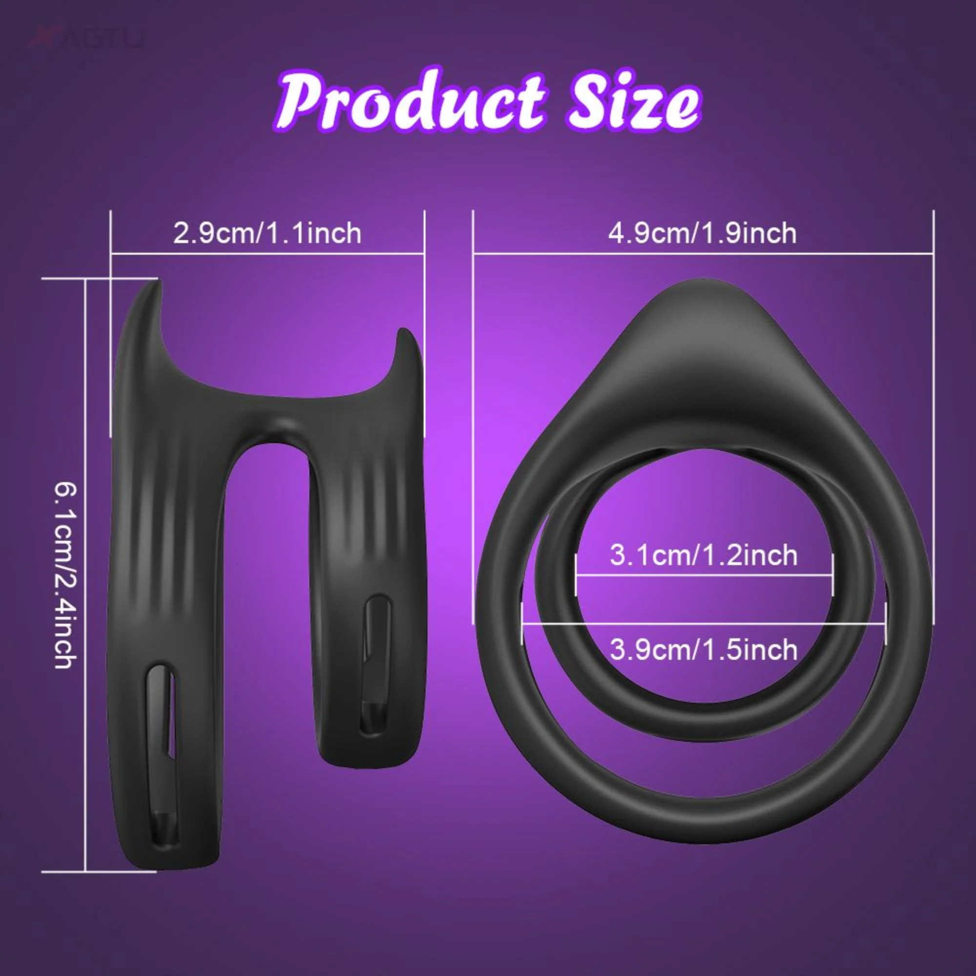 Thick Double Cock Ring - Unlock Powerful Stamina with Intense Finishes!