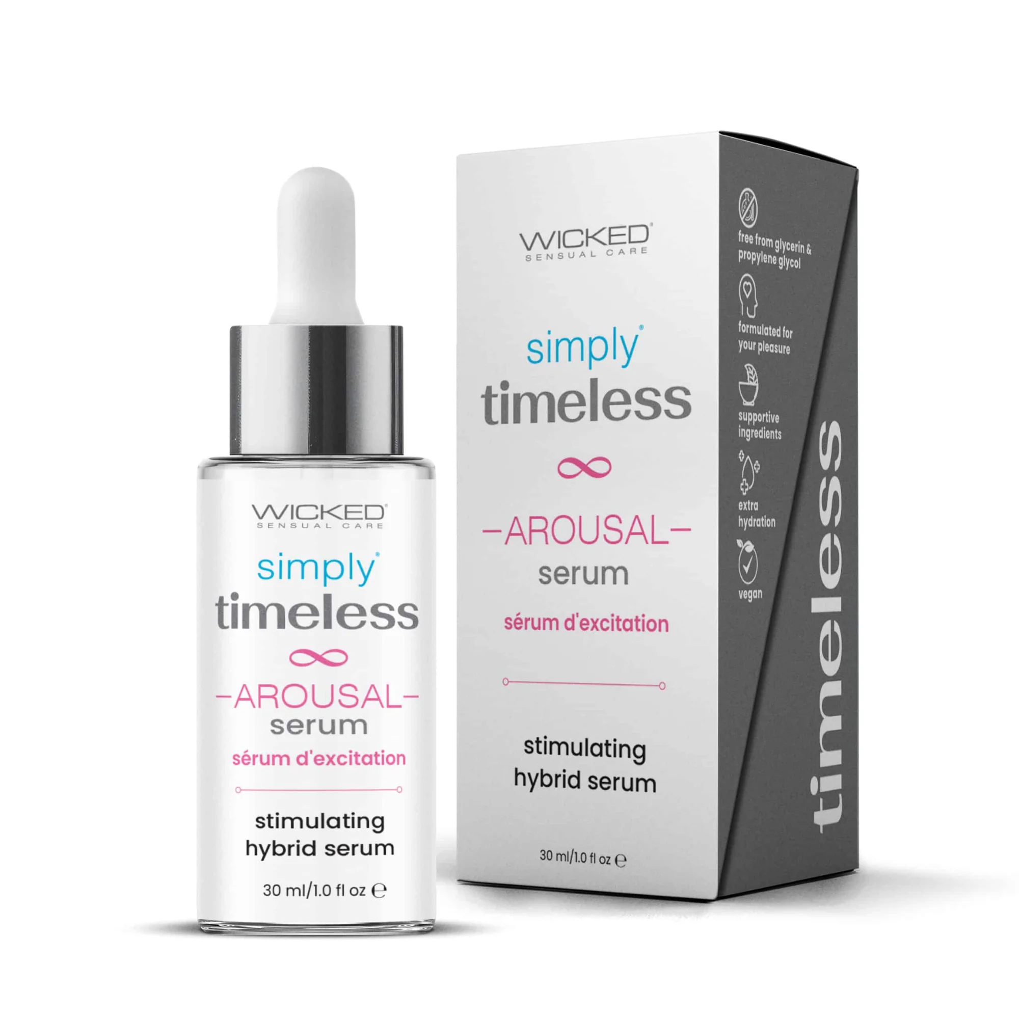 Wicked Simply Timeless 刺激混合唤起精华液 1oz