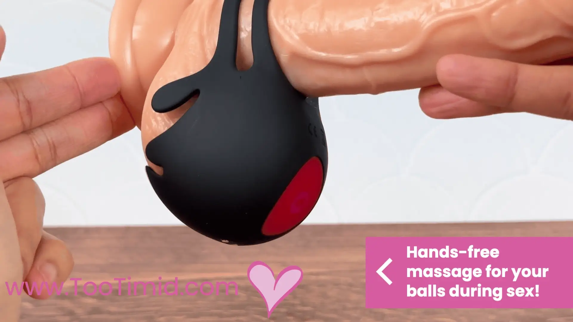 Sila Cock Ring and Vibrating Ball Sack Massager for Stronger, Longer Sessions