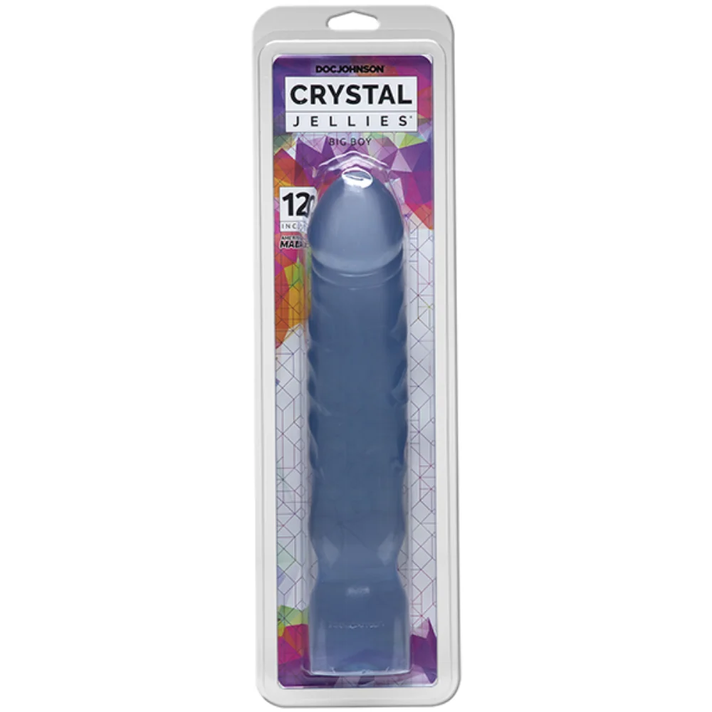 Crystal Jellies Big Boy Giant Girth Dildo by Doc Johnson