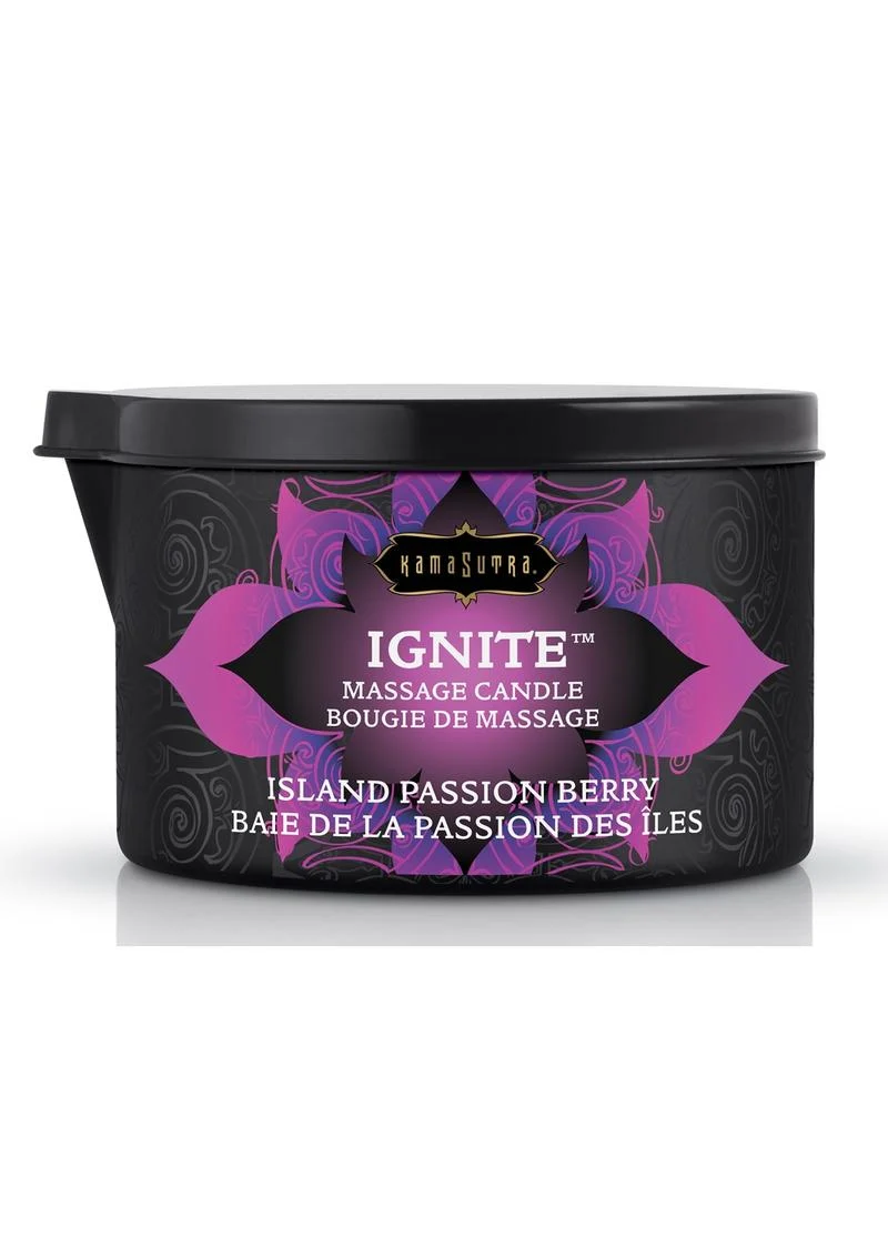 Kama Sutra Ignite Massage Candle with Coconut Oil and Shea Butter