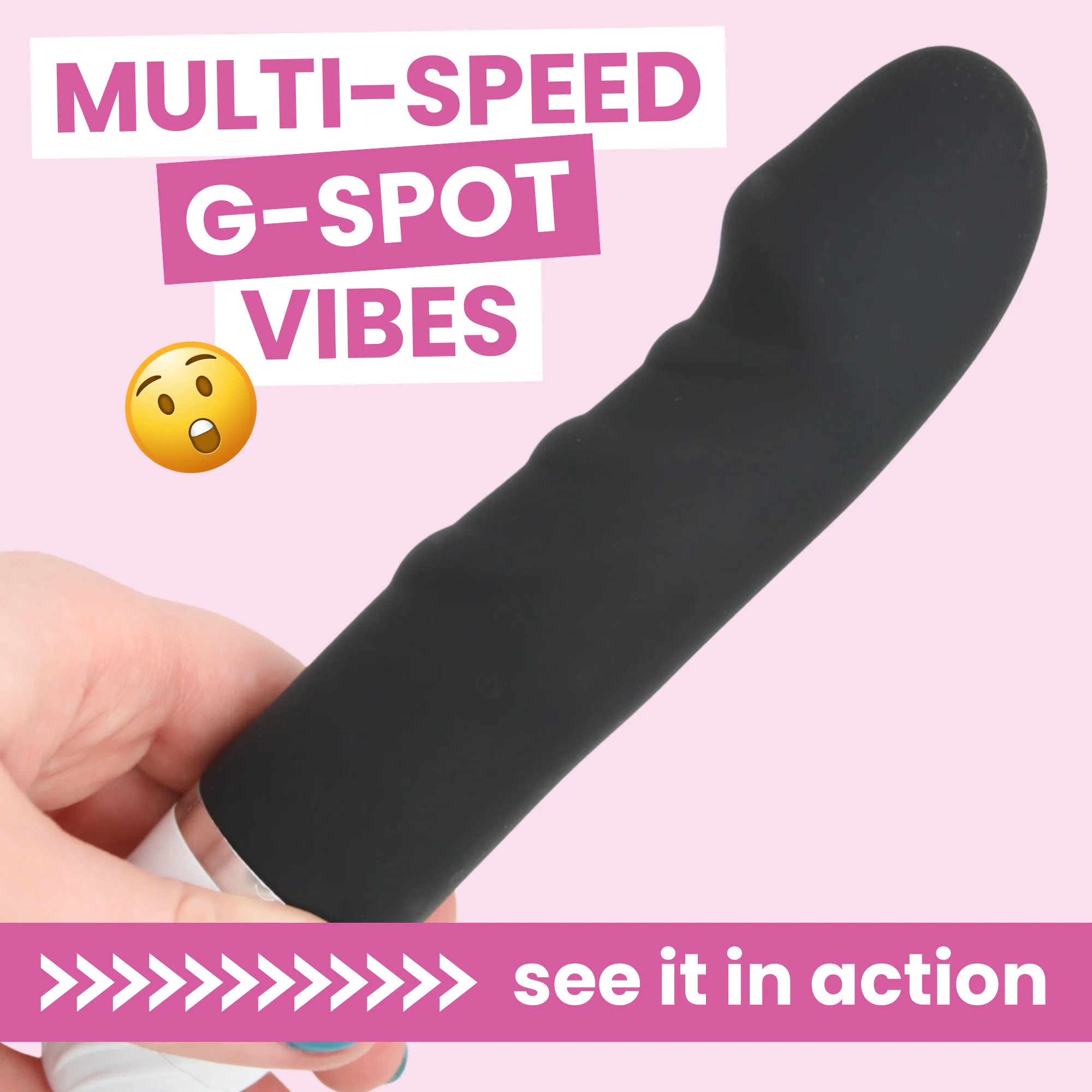 Multi-Speed Rippled G-Spot Vibe for Beginners