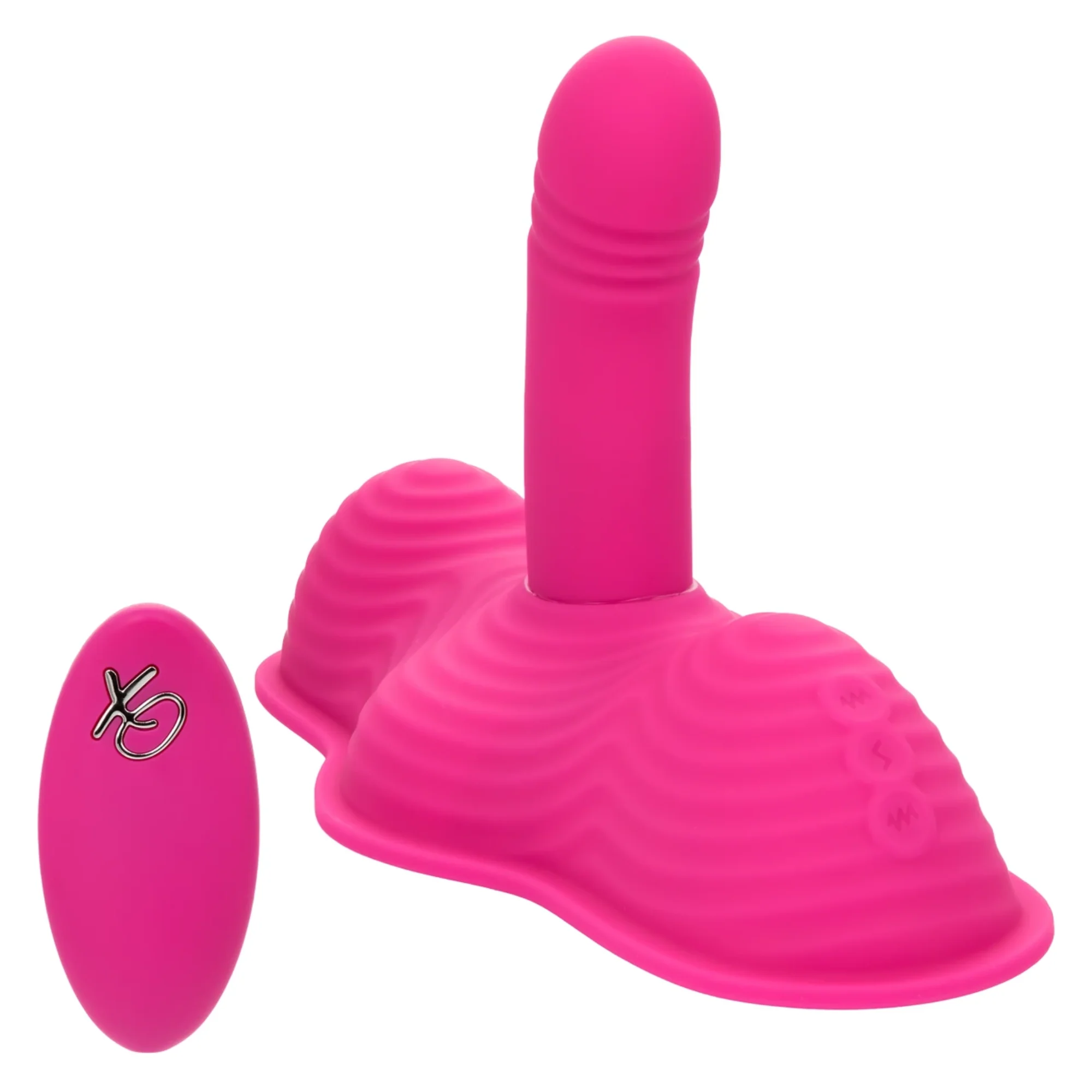 Triple Rider Remote Control Ecstasy Rumbler Grinder - Over 1,000 Vibe Combos For Hands-Free Grinding & G-Spot Teasing!