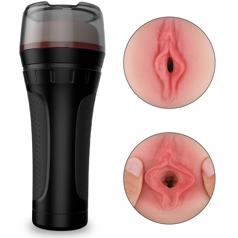 Eachna Realistic Vaginal Masturbator Silicone Stroker with Closed-End Suction