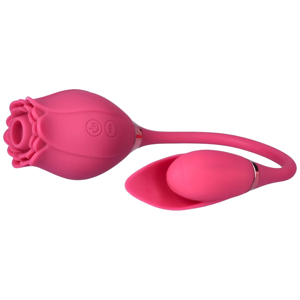 Dual-Action Fluttering Air Pulse Clit Stimulator for Solo and Partner Play