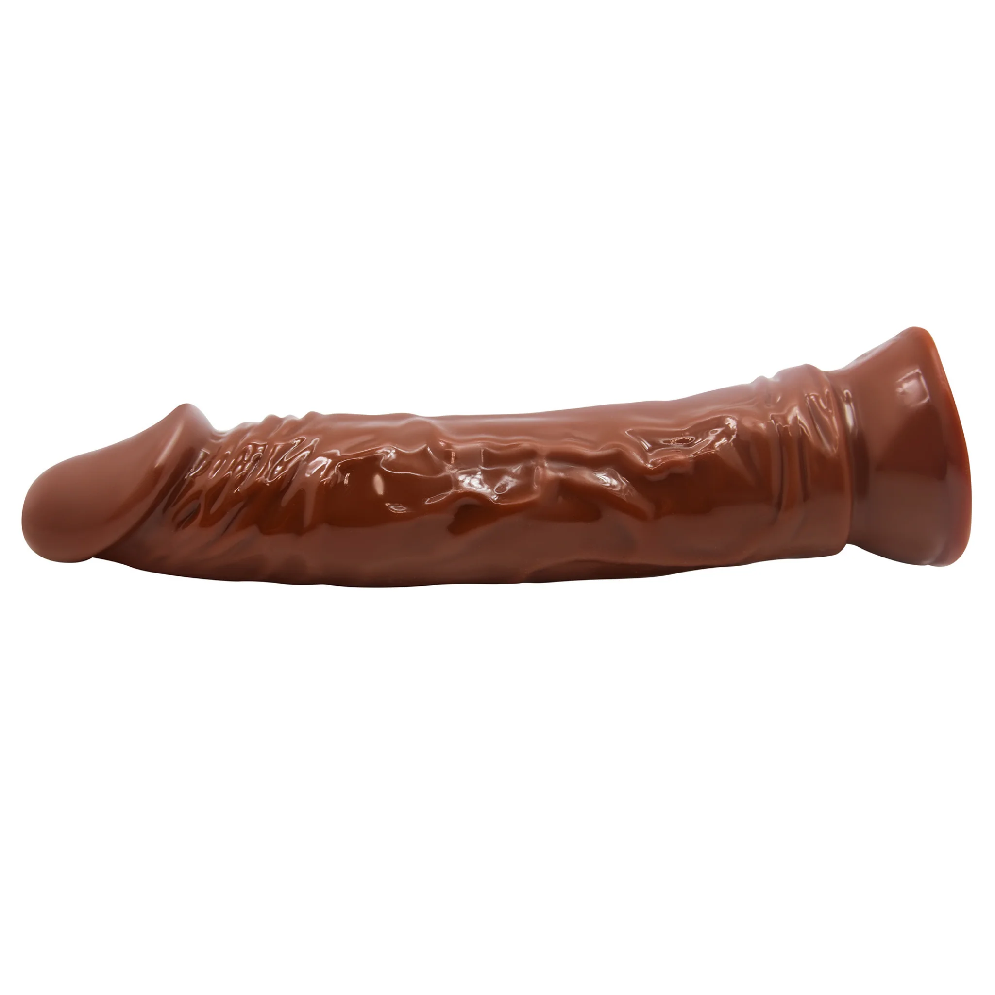 Rideable 8 Inch Jelly Suction Cup Dildo for Hands-Free Masturbation