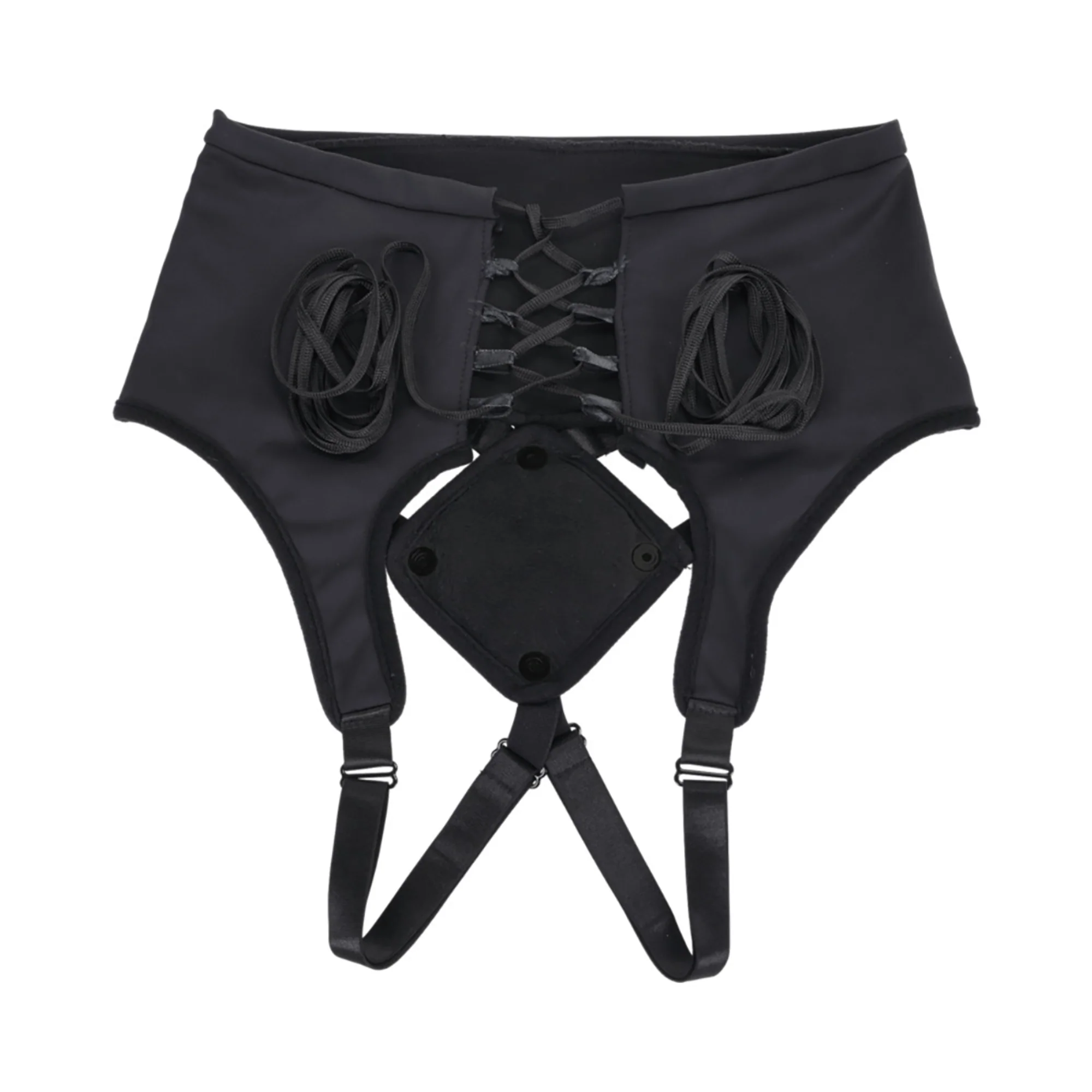Sportsheets High Waisted Corset Strap-On Harness for Pegging and Role Play
