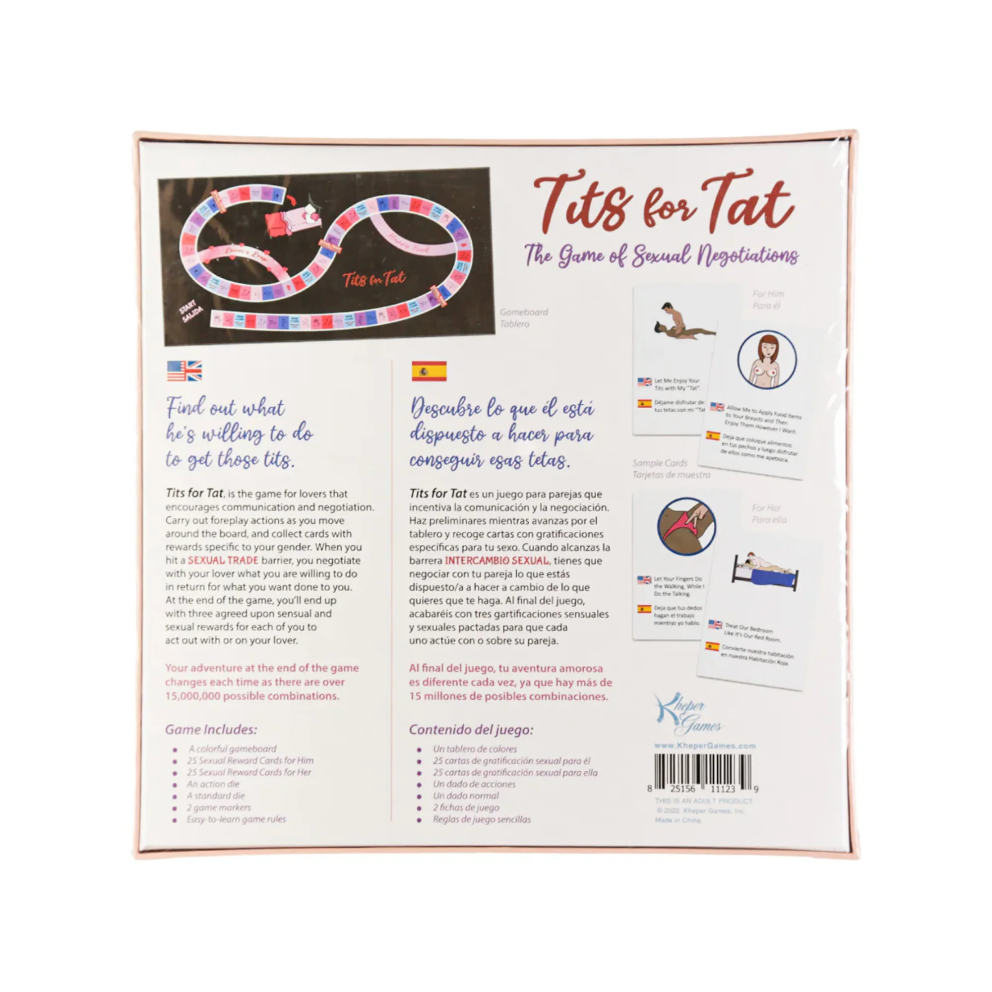 Tits for Tat Couples Game for Flirty Foreplay and Sexual Trades