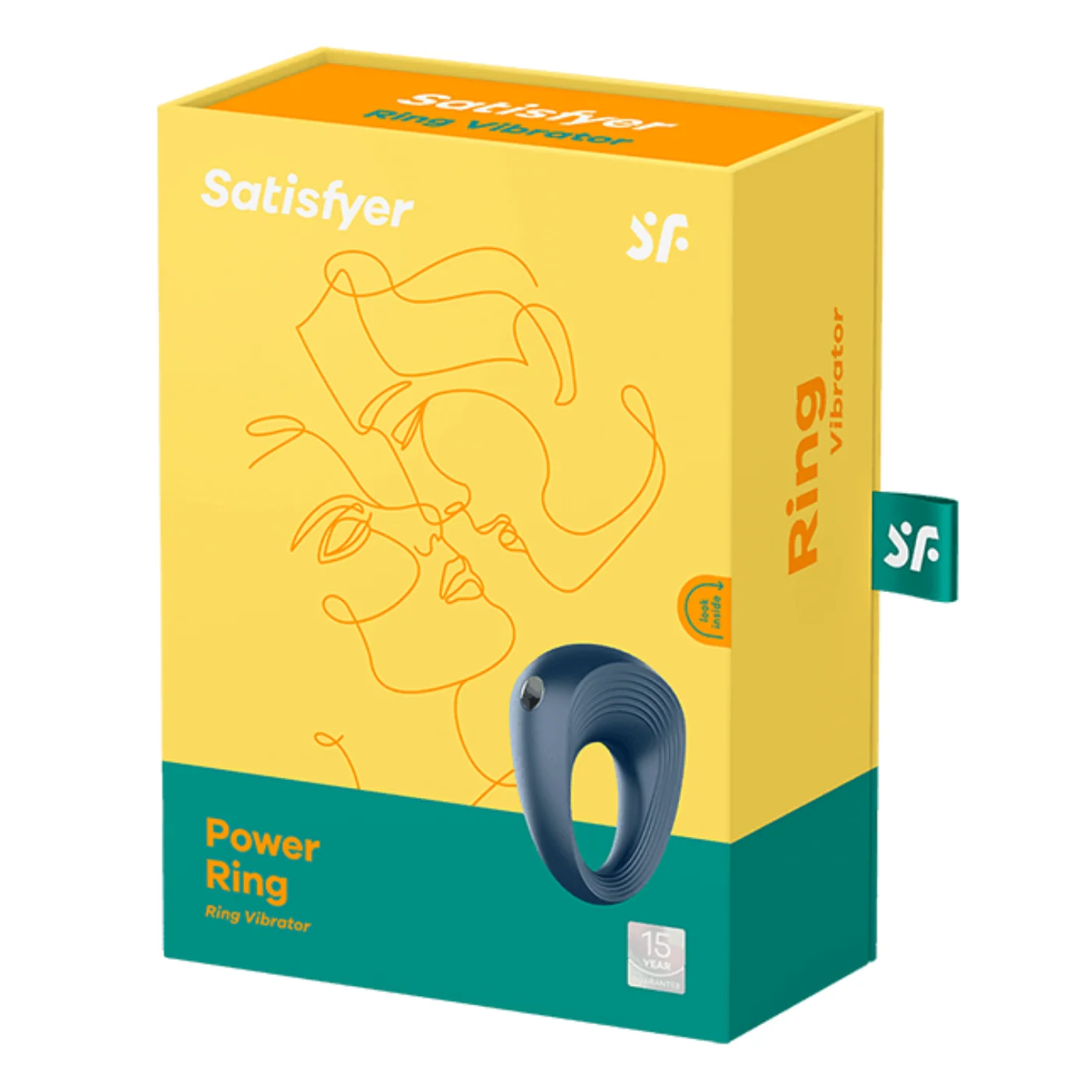 Satisfyer Power Ring Silicone Vibrating Cock Ring for Couples