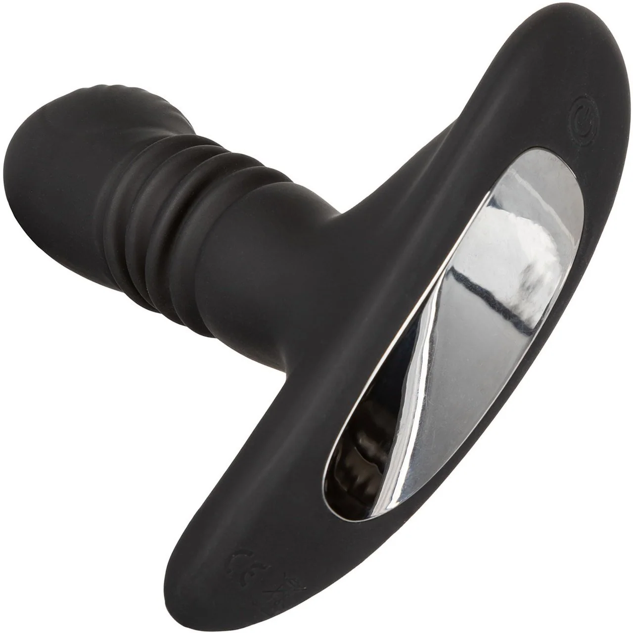 Silicone Thrusting and Rotating Anal Probe for Prostate Stimulation