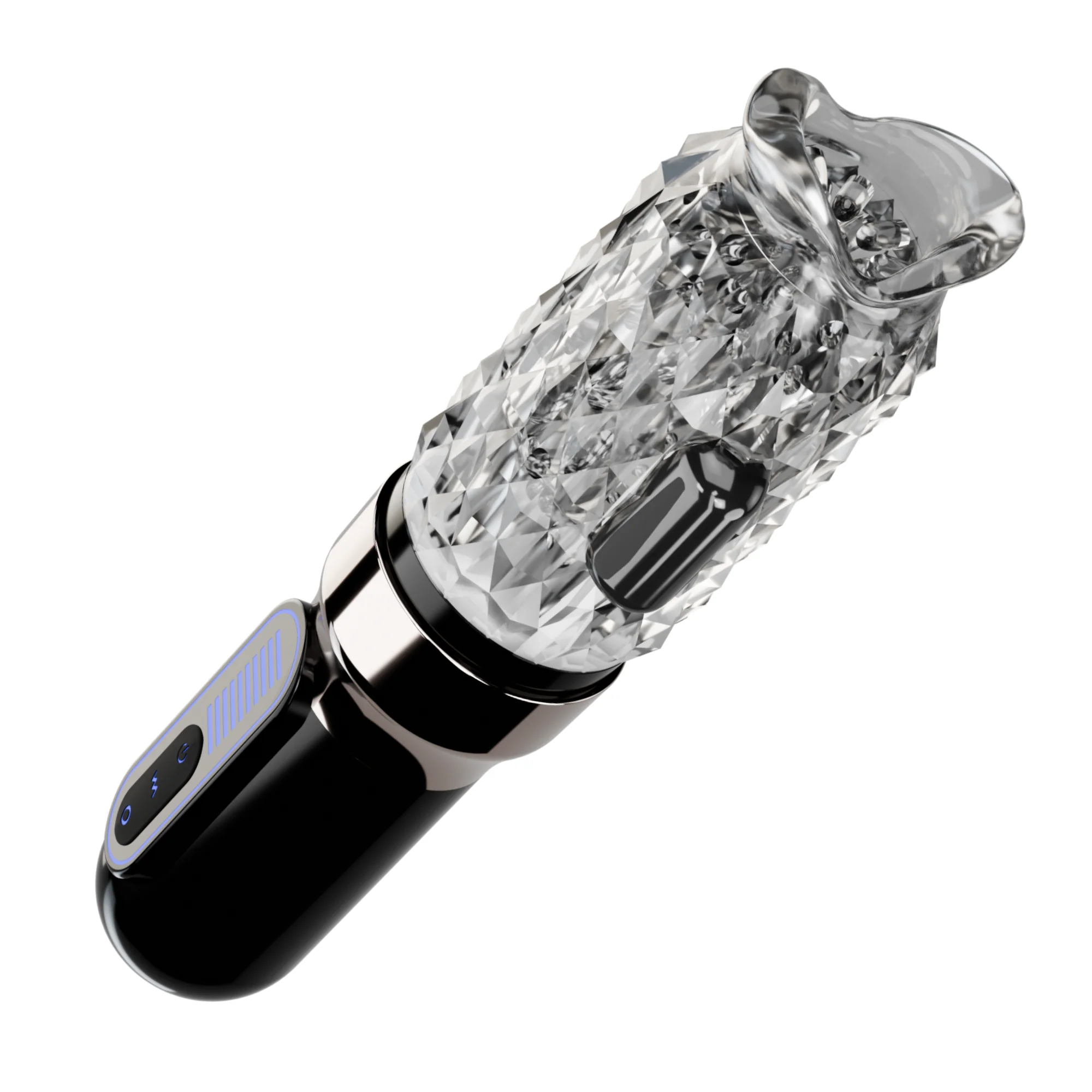 Automatic Vibrating Male Masturbator - Licks, Thrusts, & Rotates Around Your Shaft!