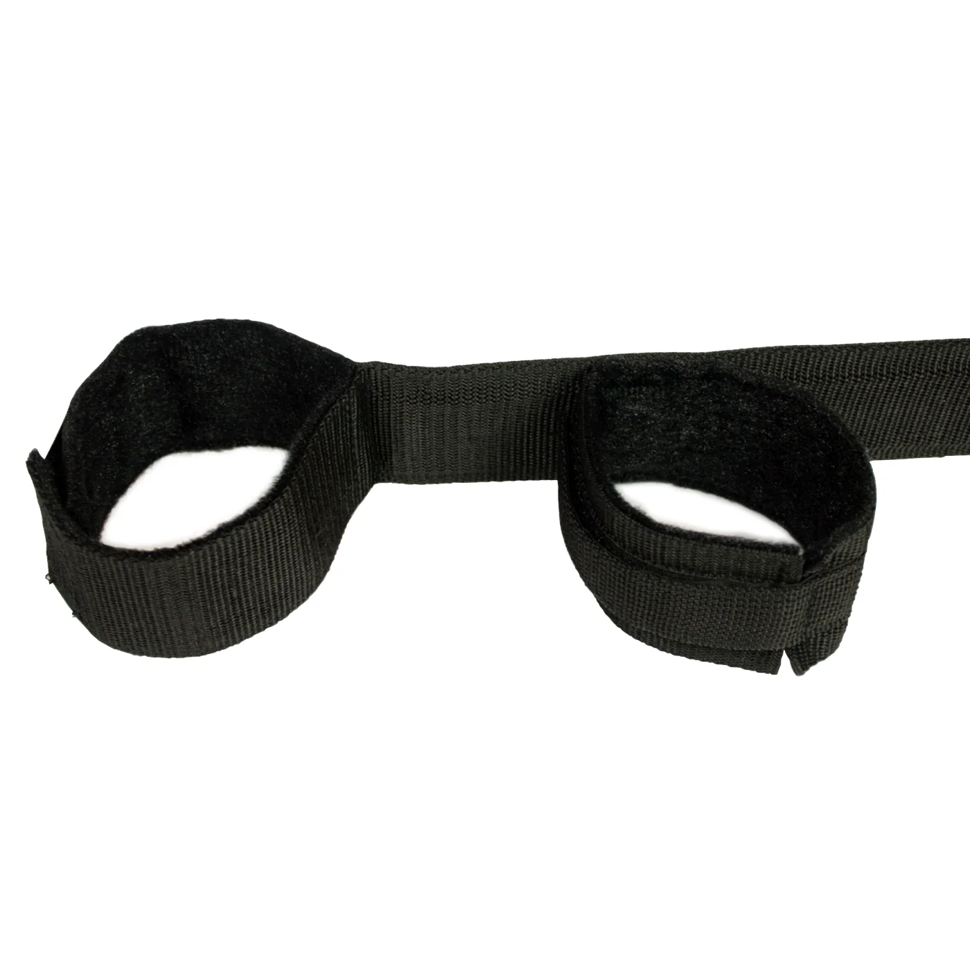 Bondage Position Spreader Bar With Faux Fur Cuffs