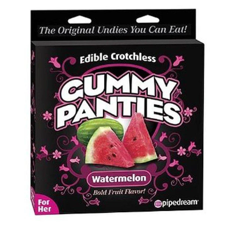 Edible Crotchless Gummy Panties in 4 Fruity Flavors