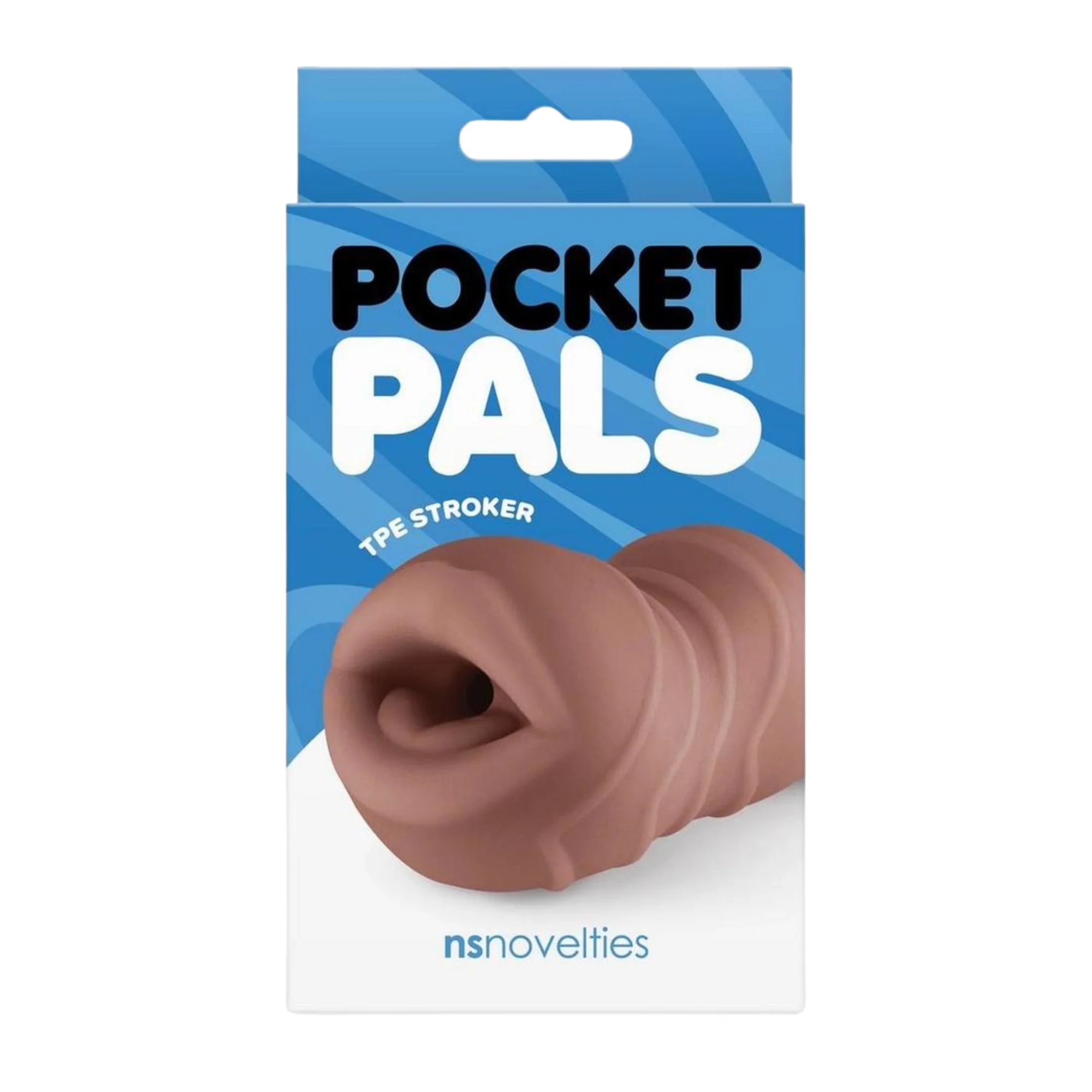 Pocket Pals Stroker Compact TPE Oral-Style Masturbator from NS Novelties