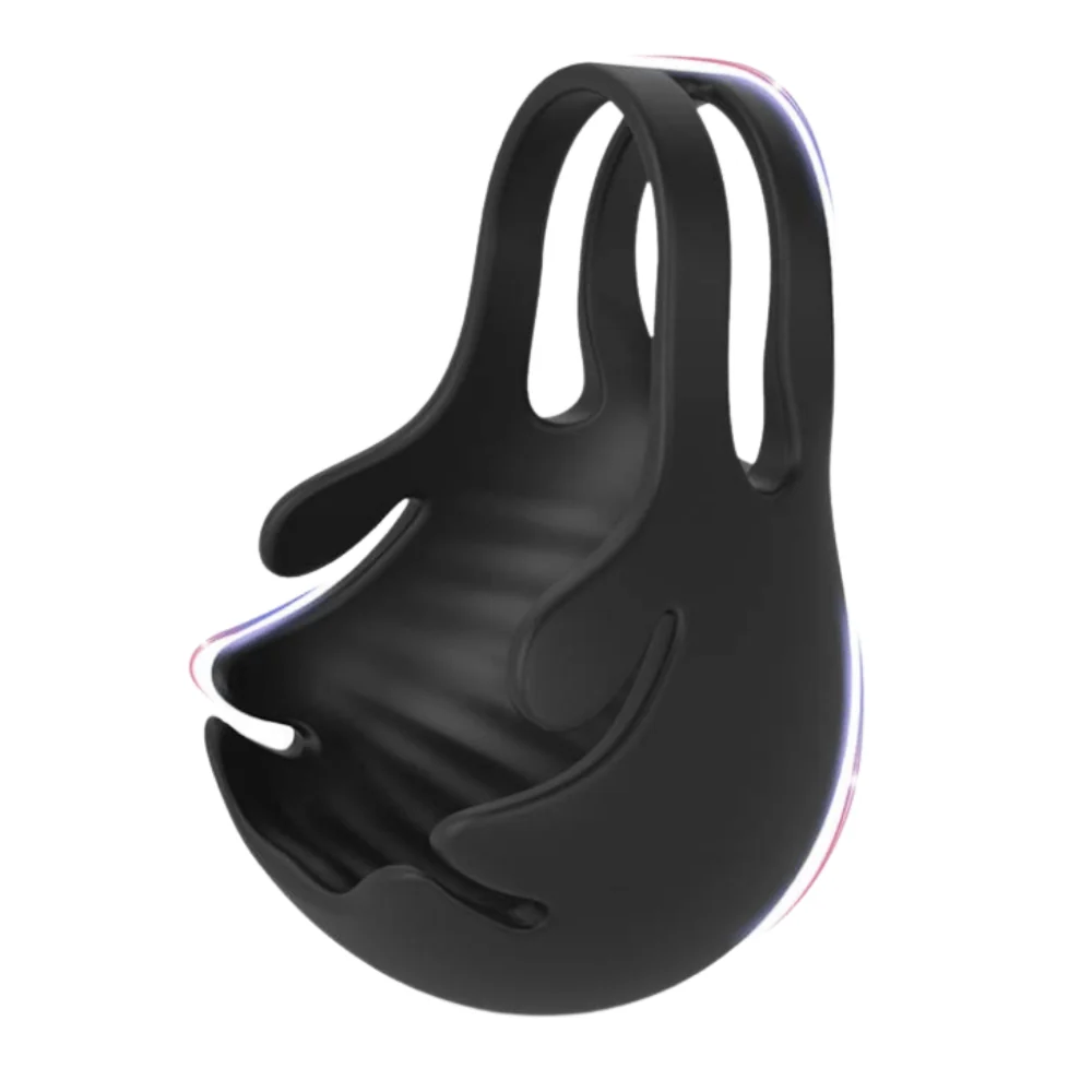 Sila Cock Ring and Vibrating Ball Sack Massager for Stronger, Longer Sessions
