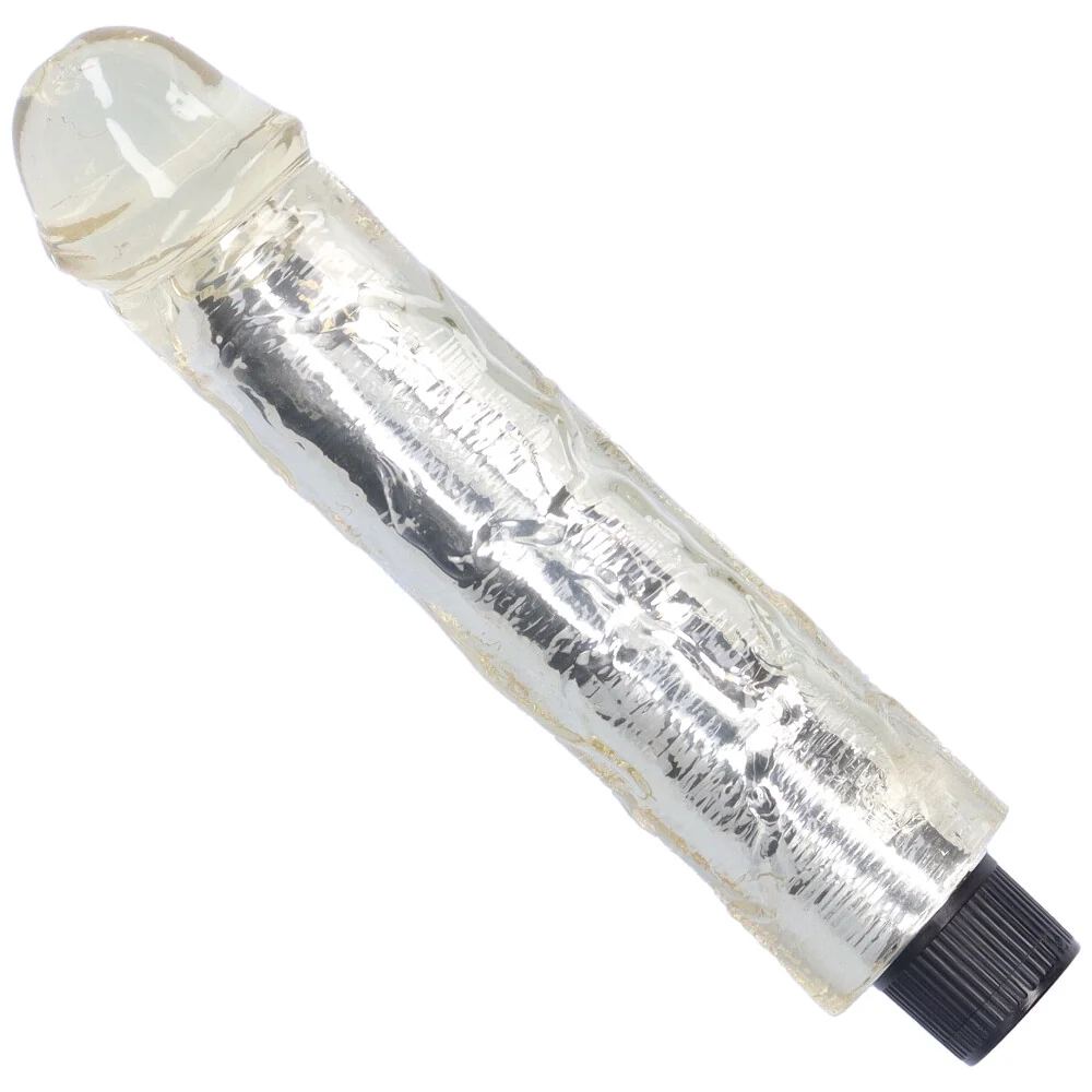 8 Inch Long Deep Penetration Vibrating Dildo for G-Spot Play